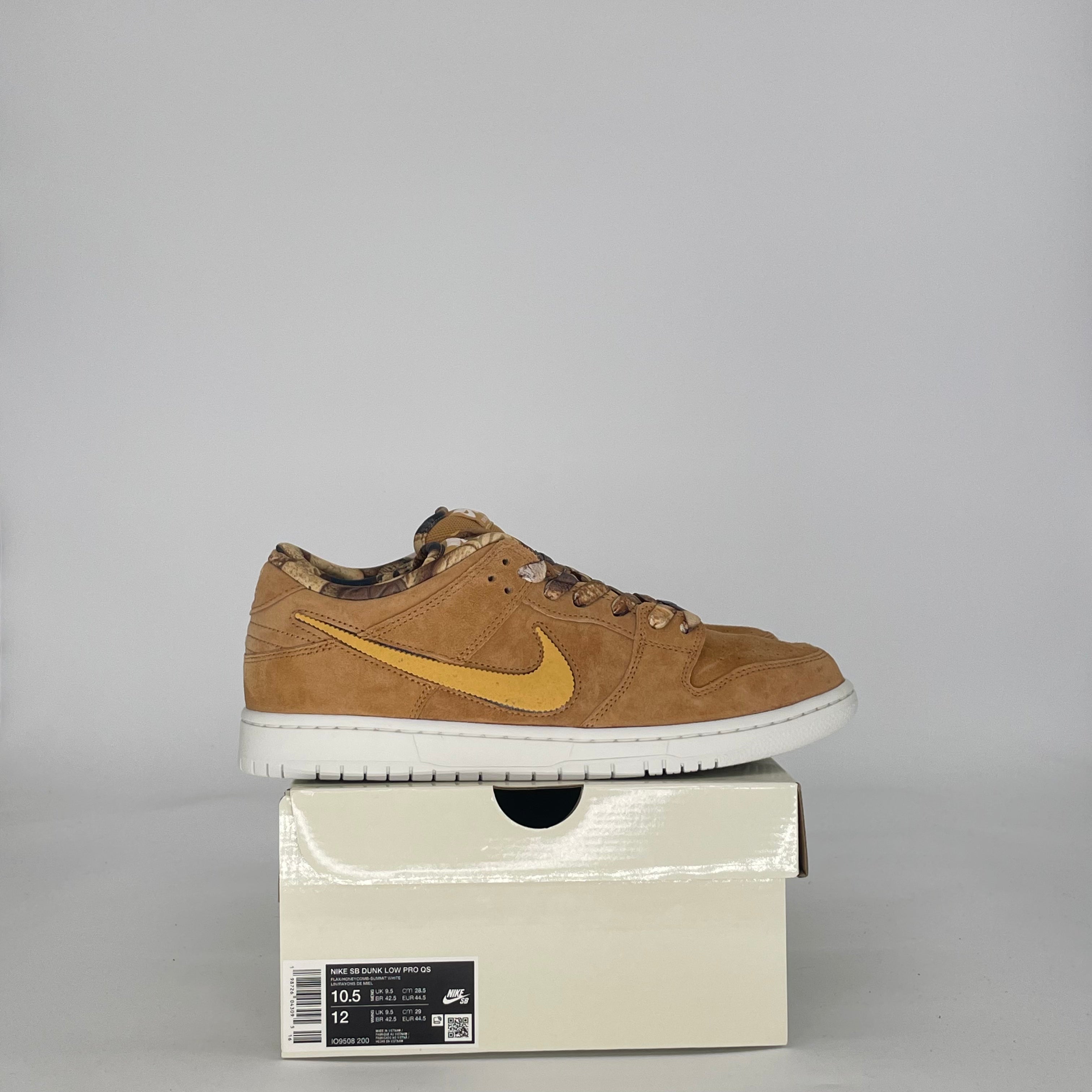 NIKE SB DUNK LOW PRO NOTE SHOP MANCHESTER BREW AND BISCUITS IO9508-200 SIZE 10.5/12W