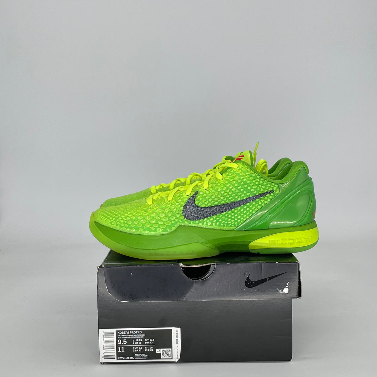 Nike Kobe 6 Protro Grinch (2020)