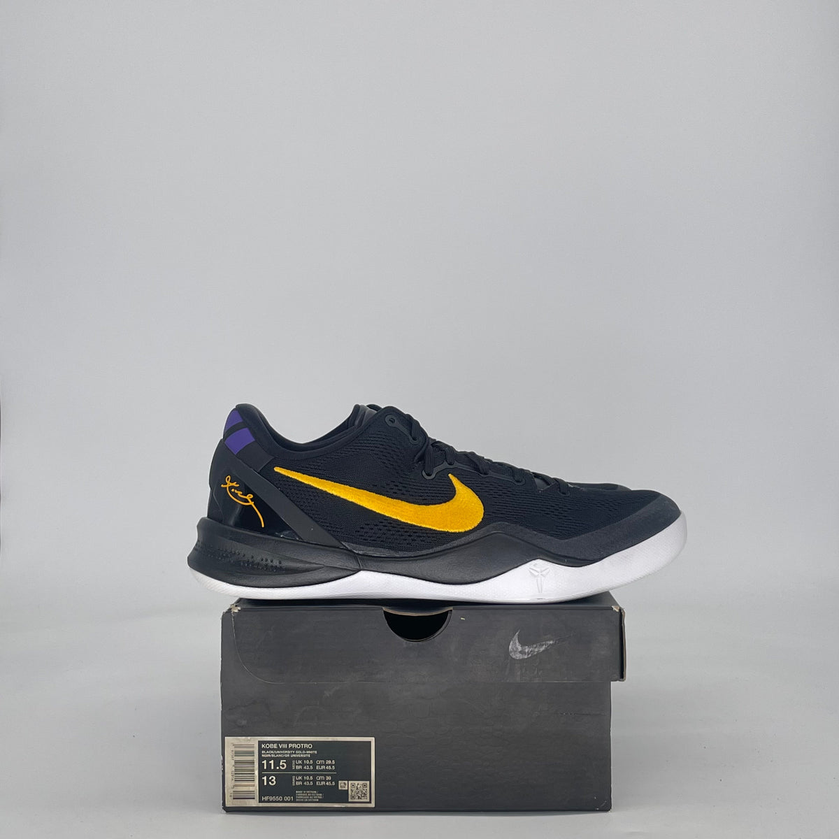 Nike Kobe 8 Protro Lakers Away