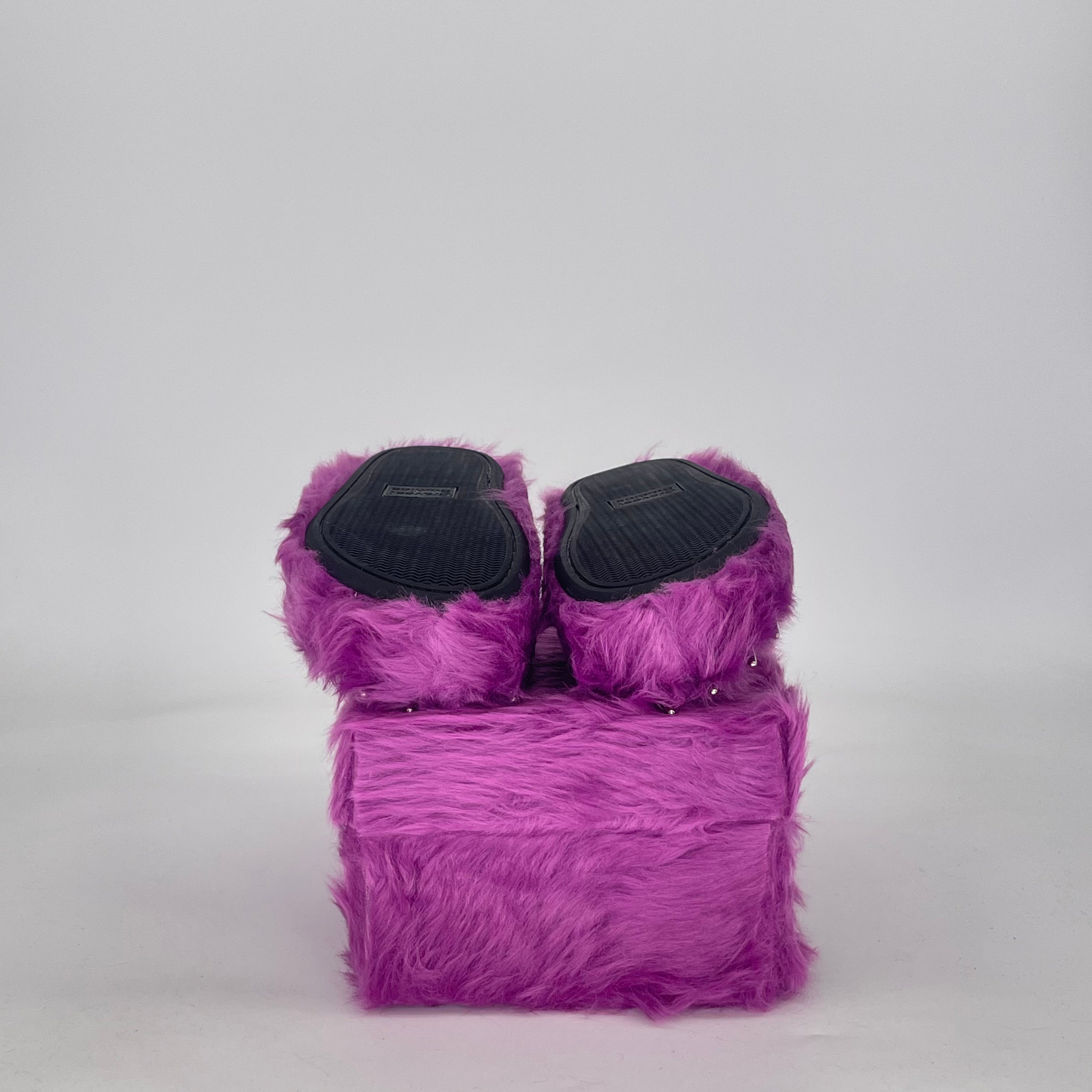 BRAVEST STUDIOS BEAR CLAW MULE PURPLE SIZE 9/10.5W