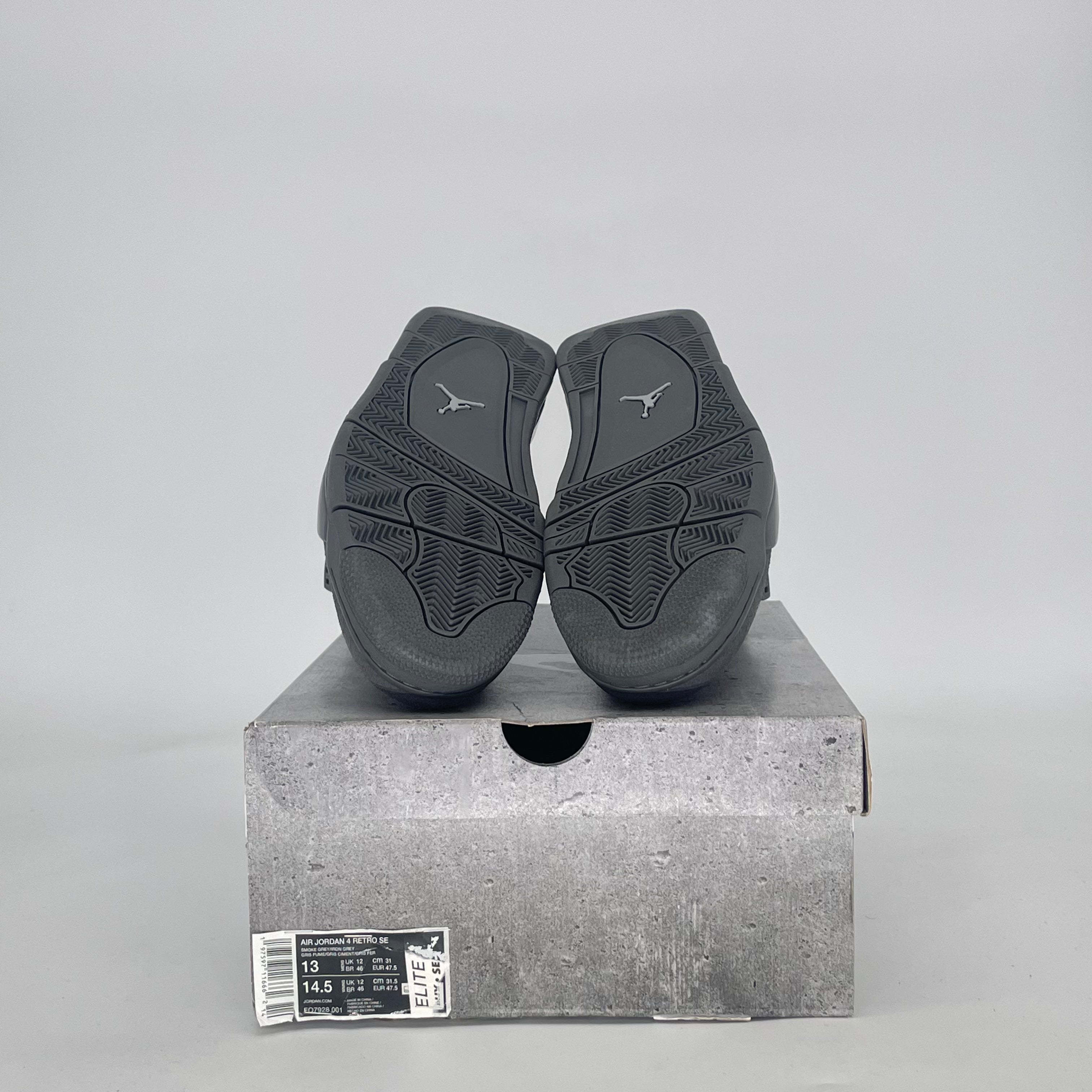 AIR JORDAN 4 PARIS OLYMPICS WET CEMENT FQ7928-001 SIZE 13/14.5W