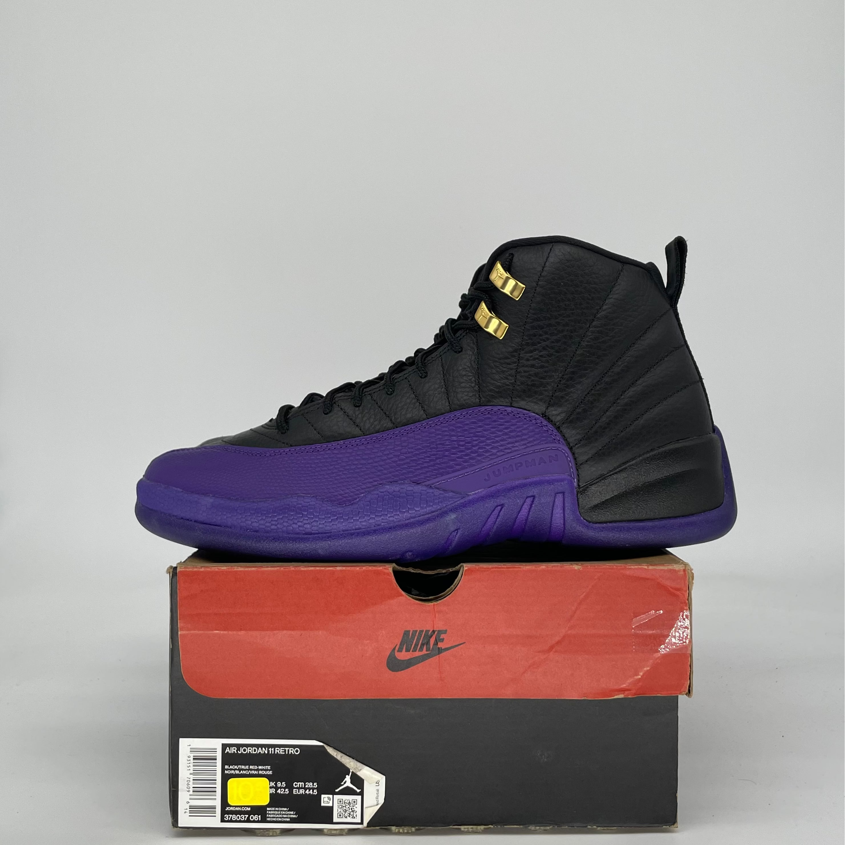 AIR JORDAN 12 FIELD PURPLE CT8013-057 SIZE 10/11.5W