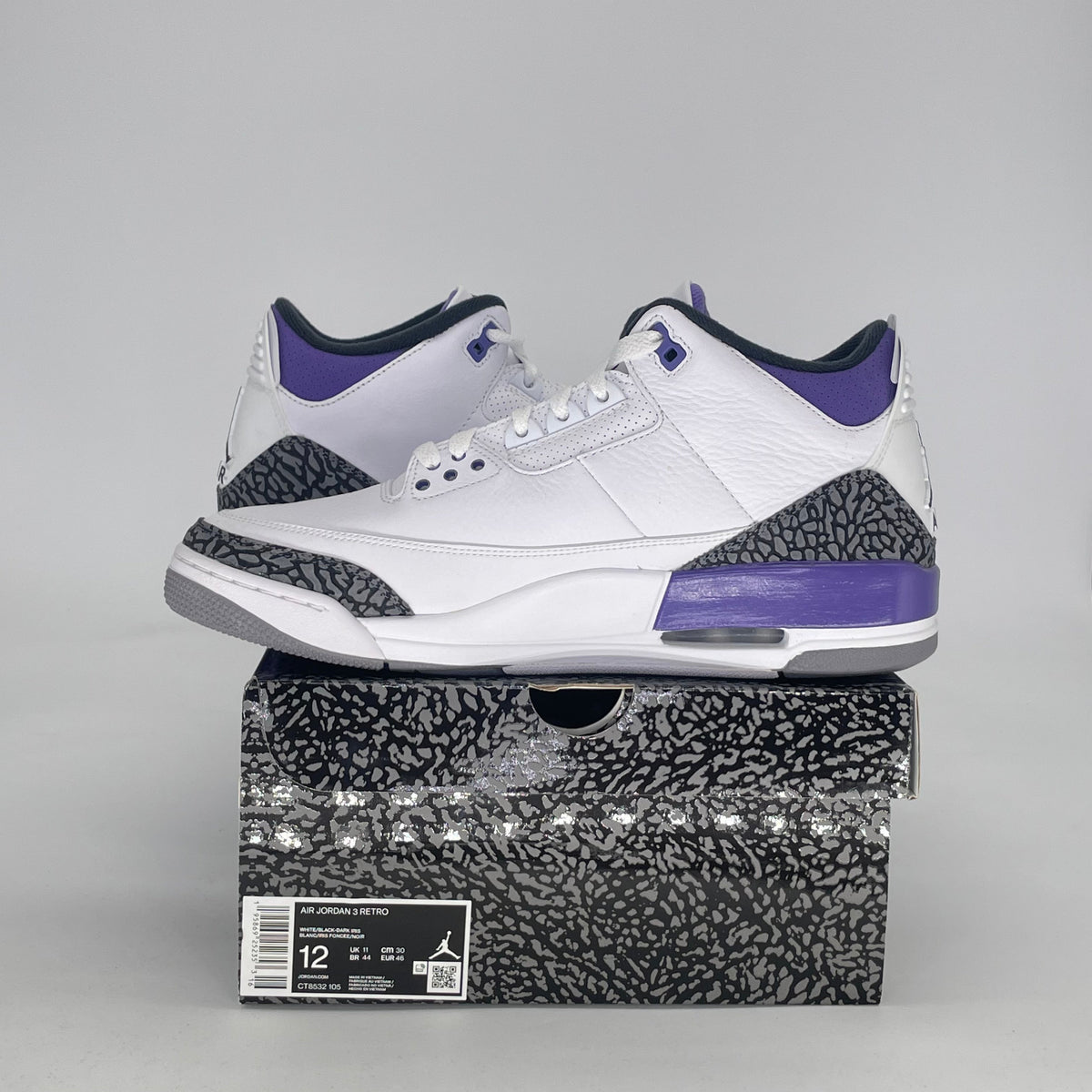 Jordan 3 Retro Dark Iris