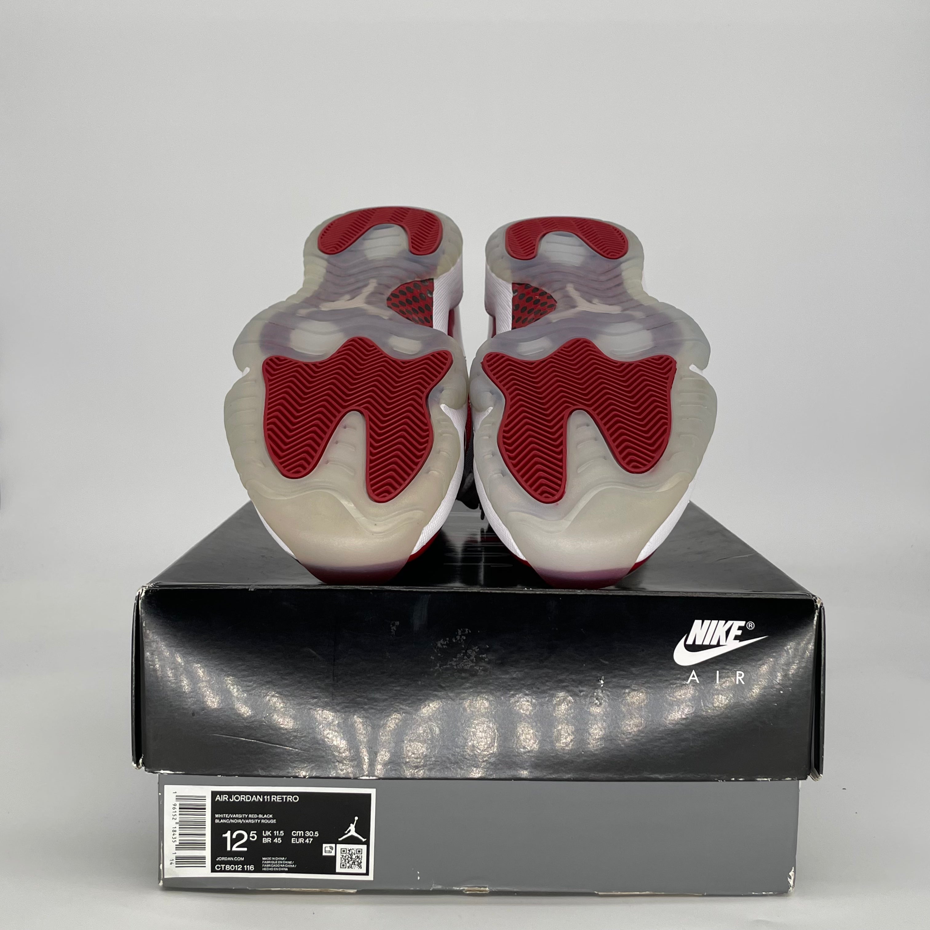 AIR JORDAN 11 CHERRY CT8012-116 SIZE 12.5/14W