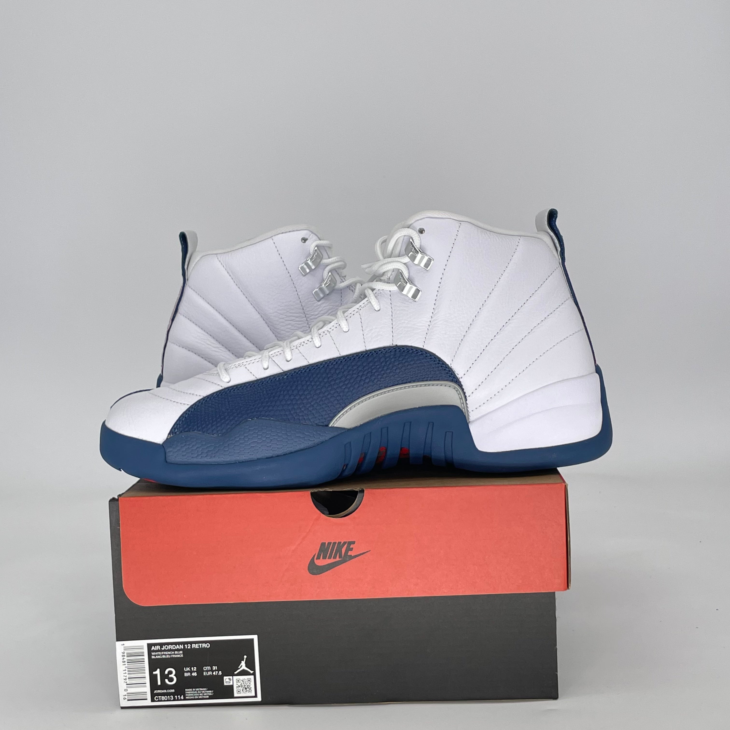 AIR JORDAN 12 FRENCH BLUE (2025) CT8013-114 SIZE 13/14.5W