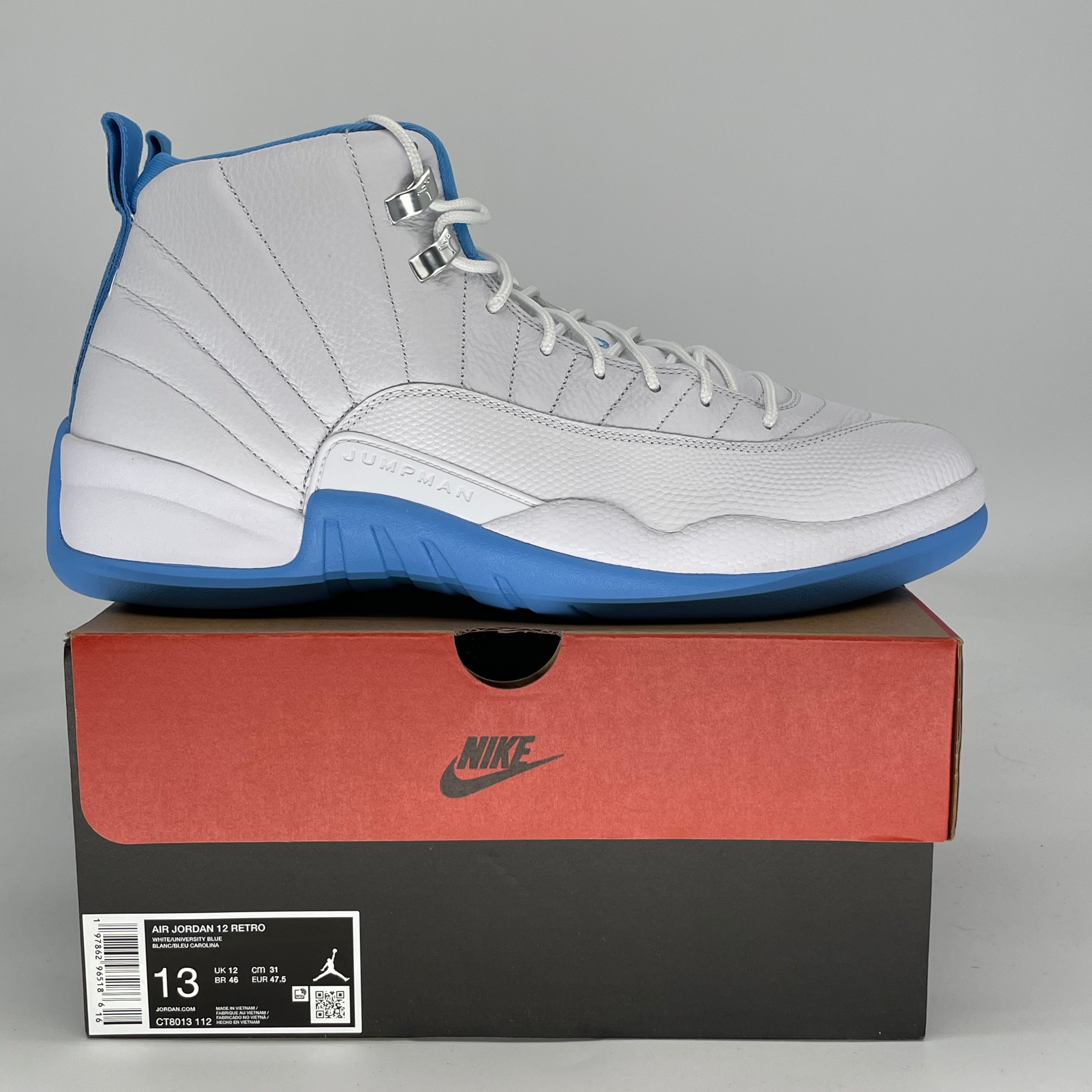 AIR JORDAN 12 MELO CT8013-112 SIZE 13/14.5W