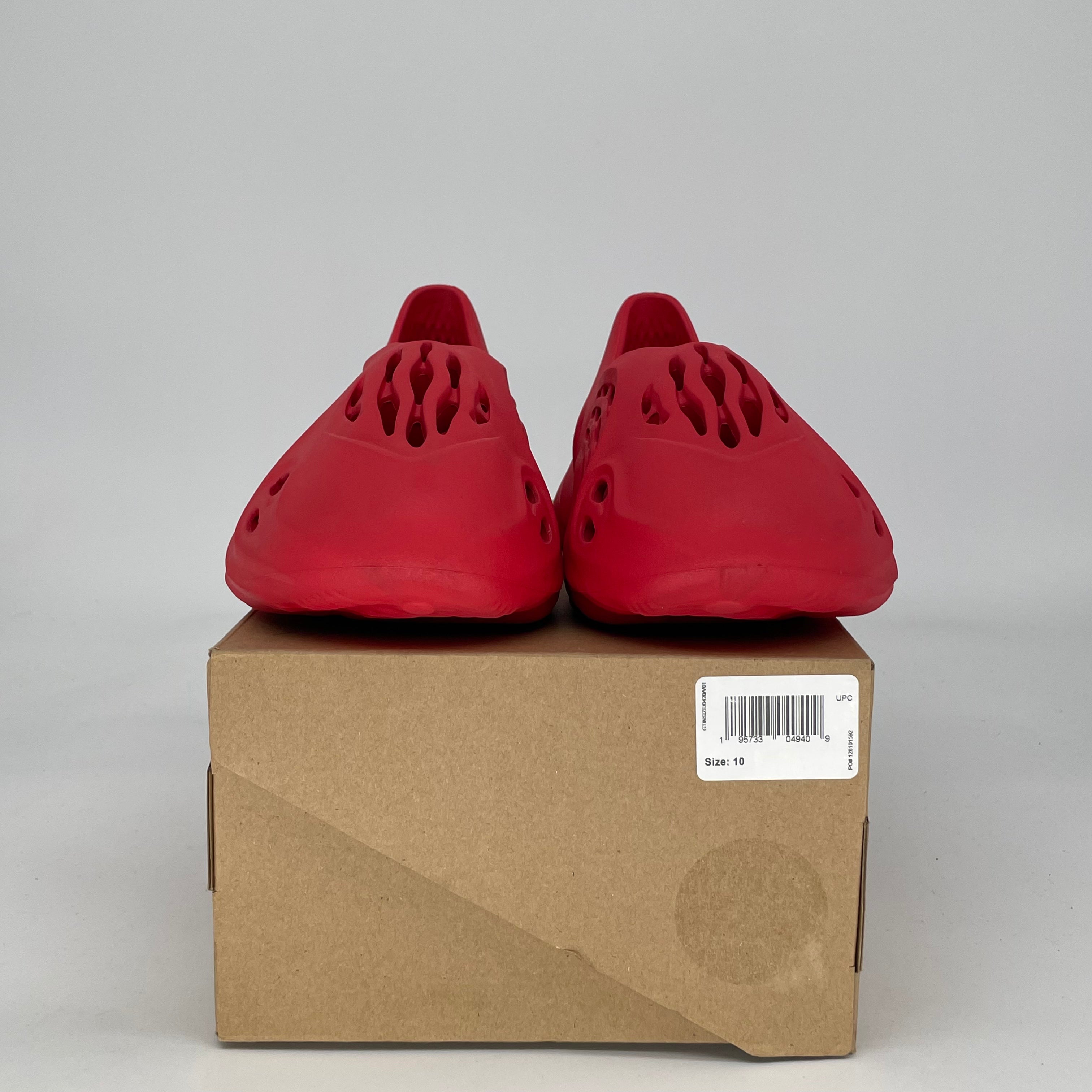 ADIDAS YEEZY FOAM RNNR VERMILLION GW3355 SIZE 10/11.5W