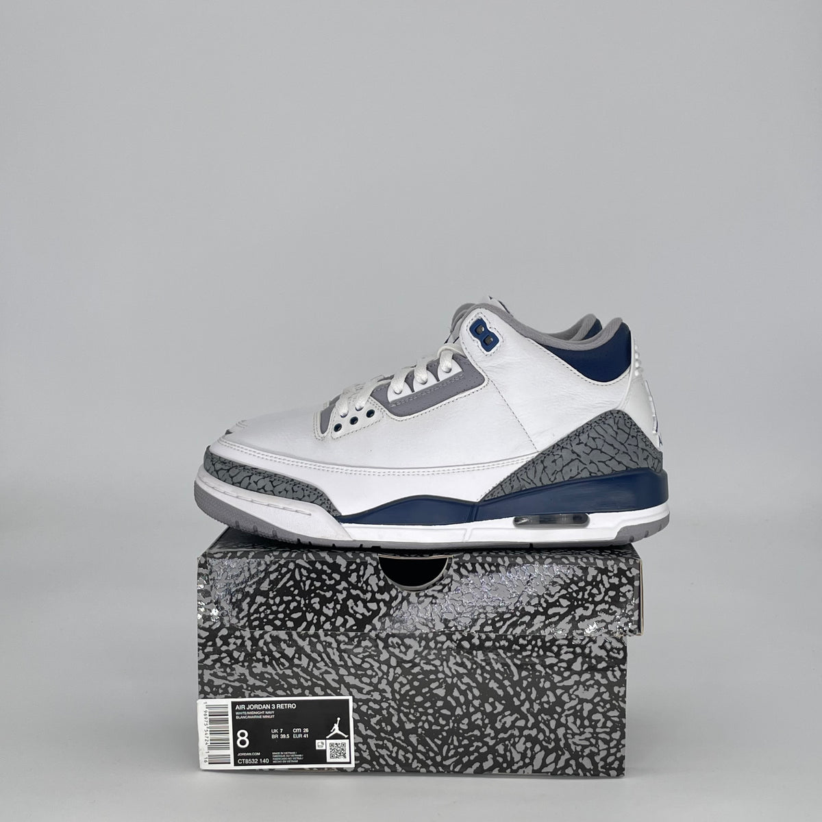 Jordan 3 Retro Midnight Navy