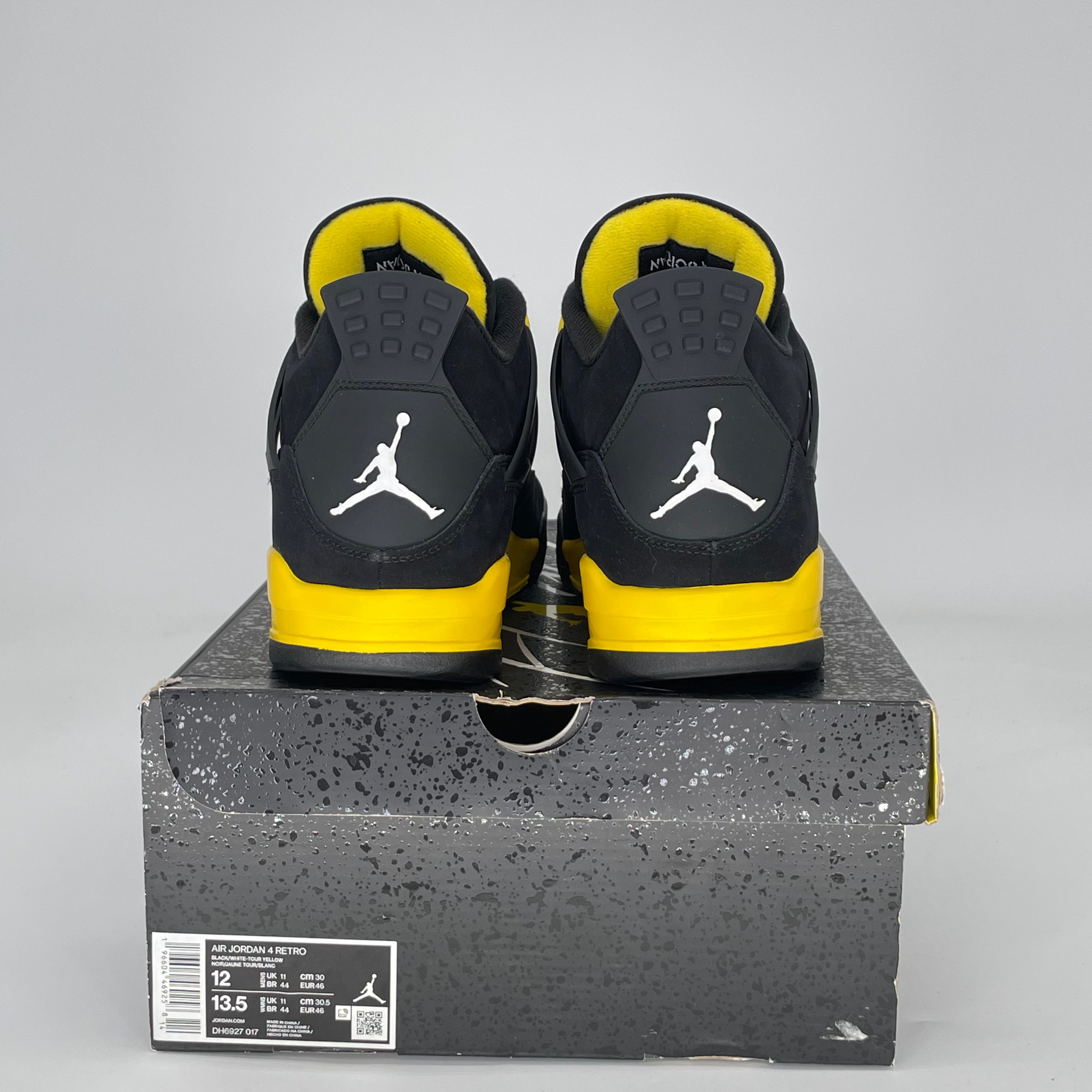 AIR JORDAN 4 THUNDER DH6927-017 SIZE 12/13.5W