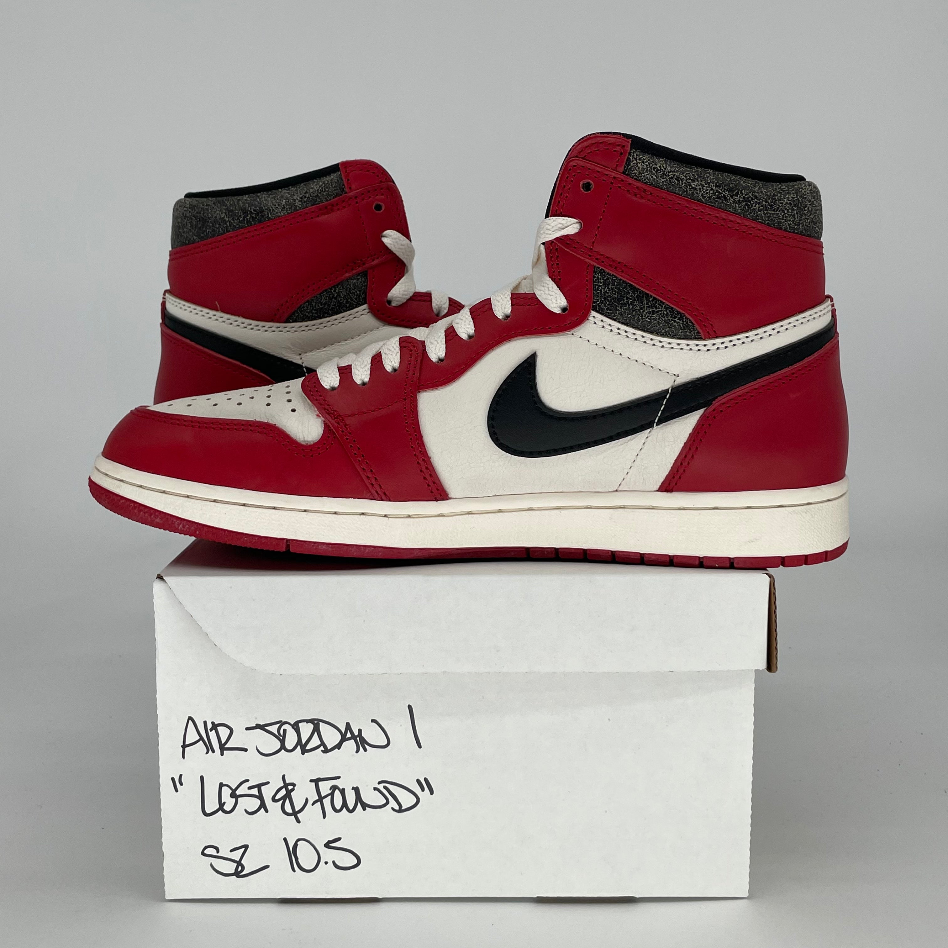 AIR JORDAN 1 CHICAGO LOST AND FOUND DZ5485-612 SIZE 10.5/12W