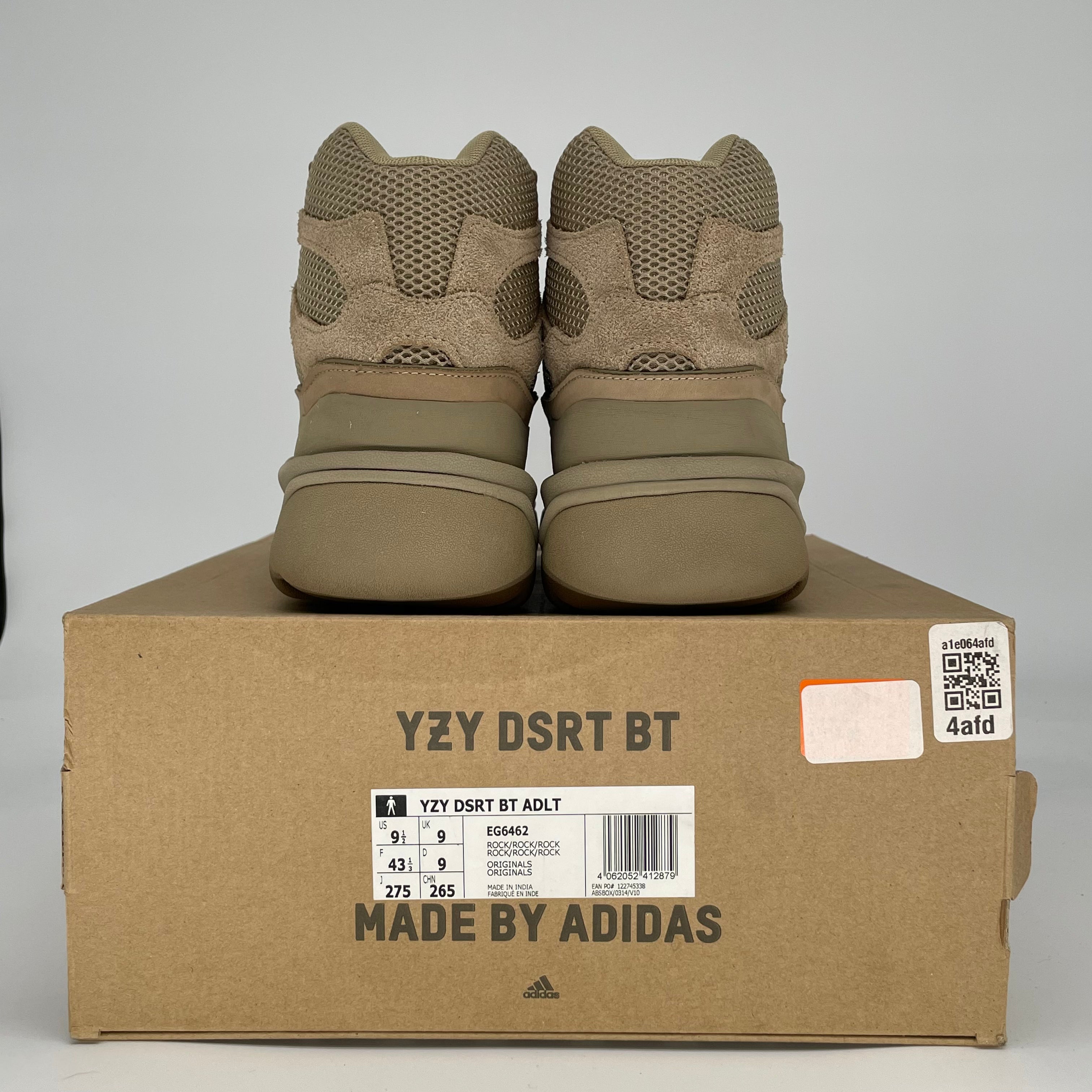 ADIDAS YEEZY DESERT BOOT ROCK EG6462 SIZE 9.5/11W