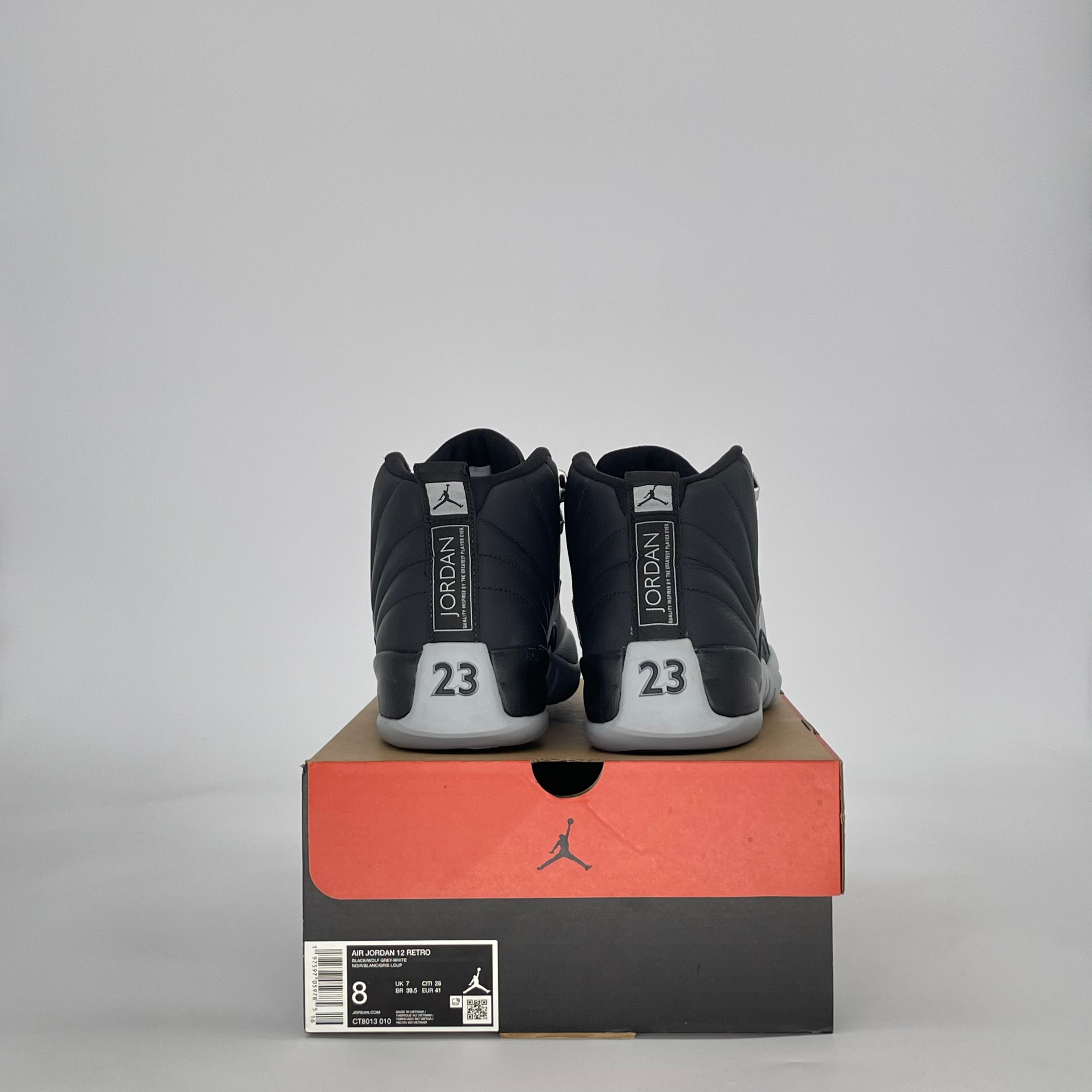 AIR JORDAN 12 BARONS CT8013-010 SIZE 8/9.5W