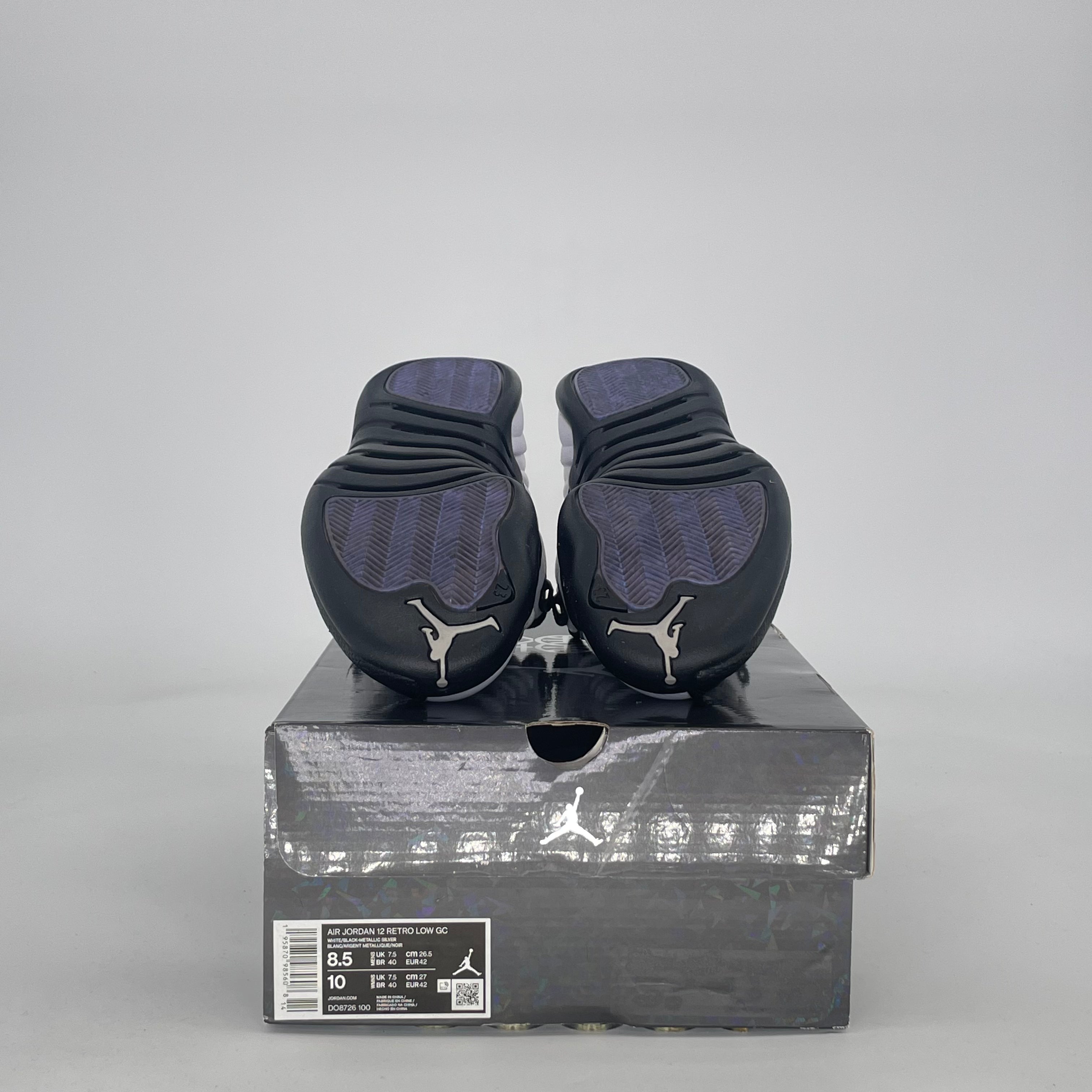 AIR JORDAN 12 LOW 25 YEARS IN CHINA DO8726-100 SIZE 8.5/10W