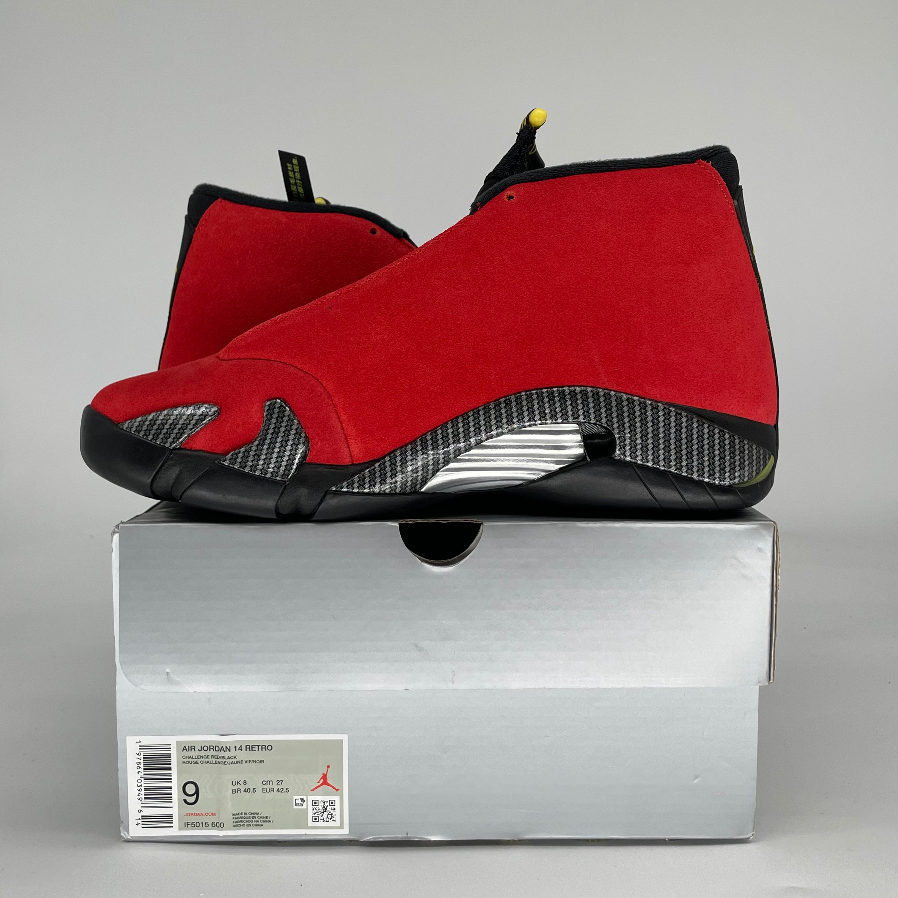 AIR JORDAN 14 FERRARI IF5015-600 SIZE 9/10.5
