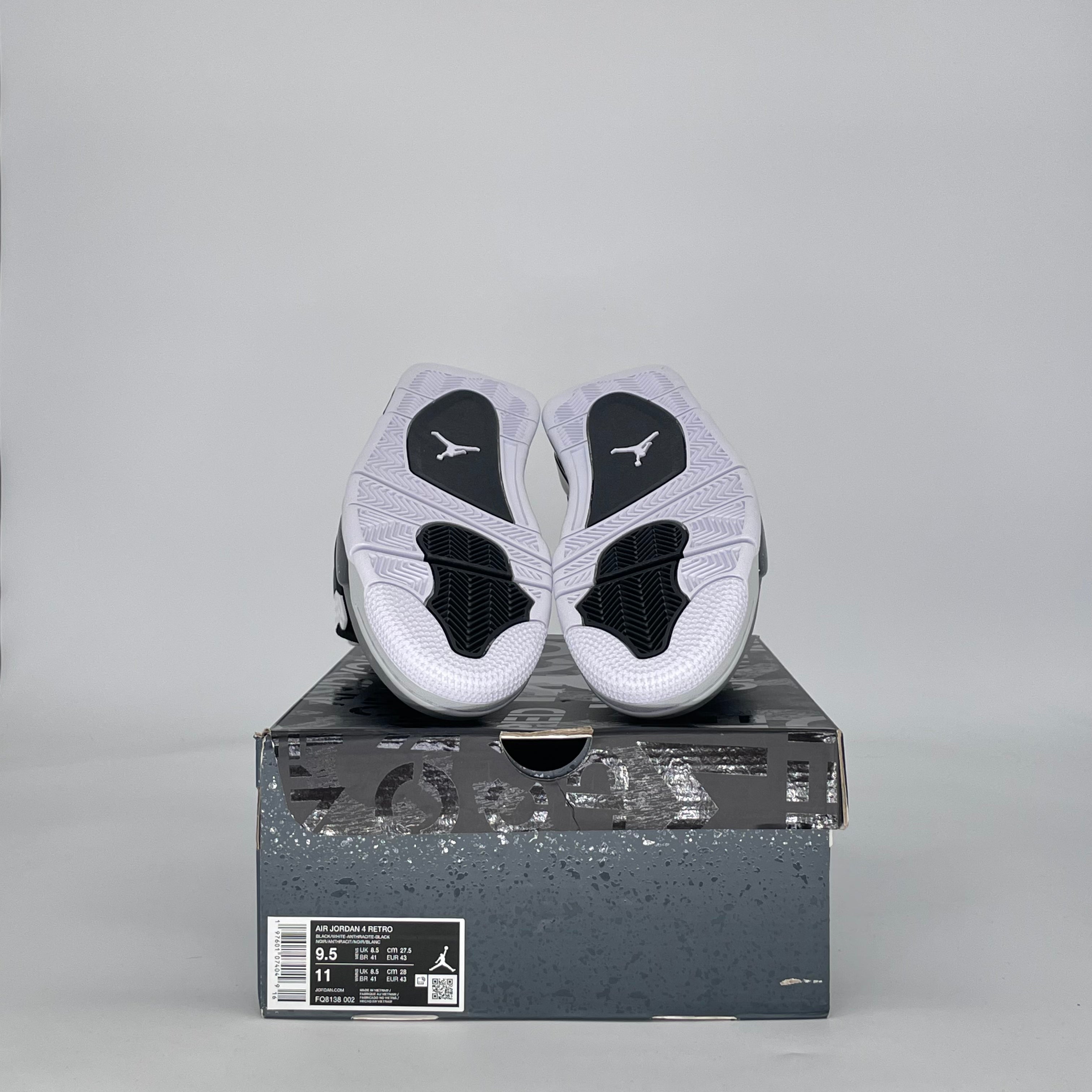 AIR JORDAN 4 FEAR (2024) FQ8138-002 SIZE 9.5/11W