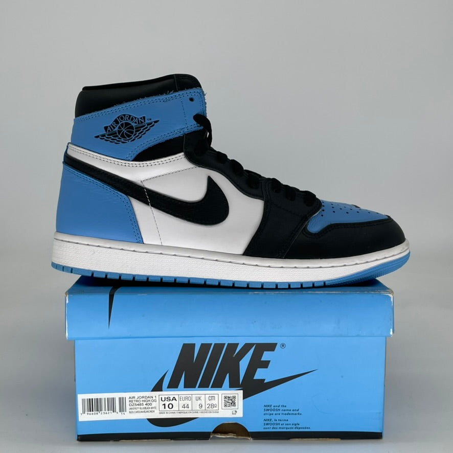 AIR JORDAN 1 UNC TOE DZ5485-400 SIZE 10/11.5W