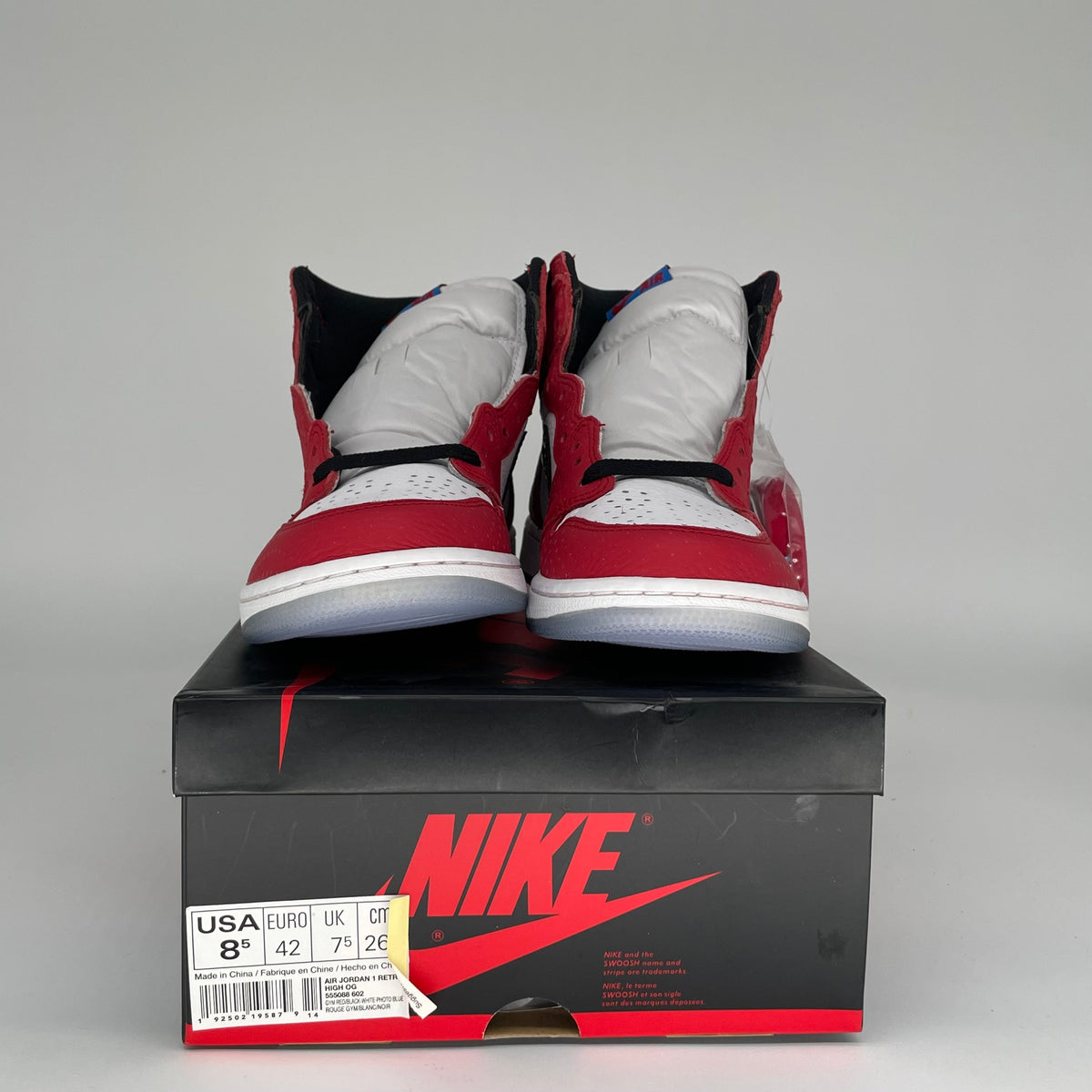Jordan 1 Retro High Spider-Man Origin Story