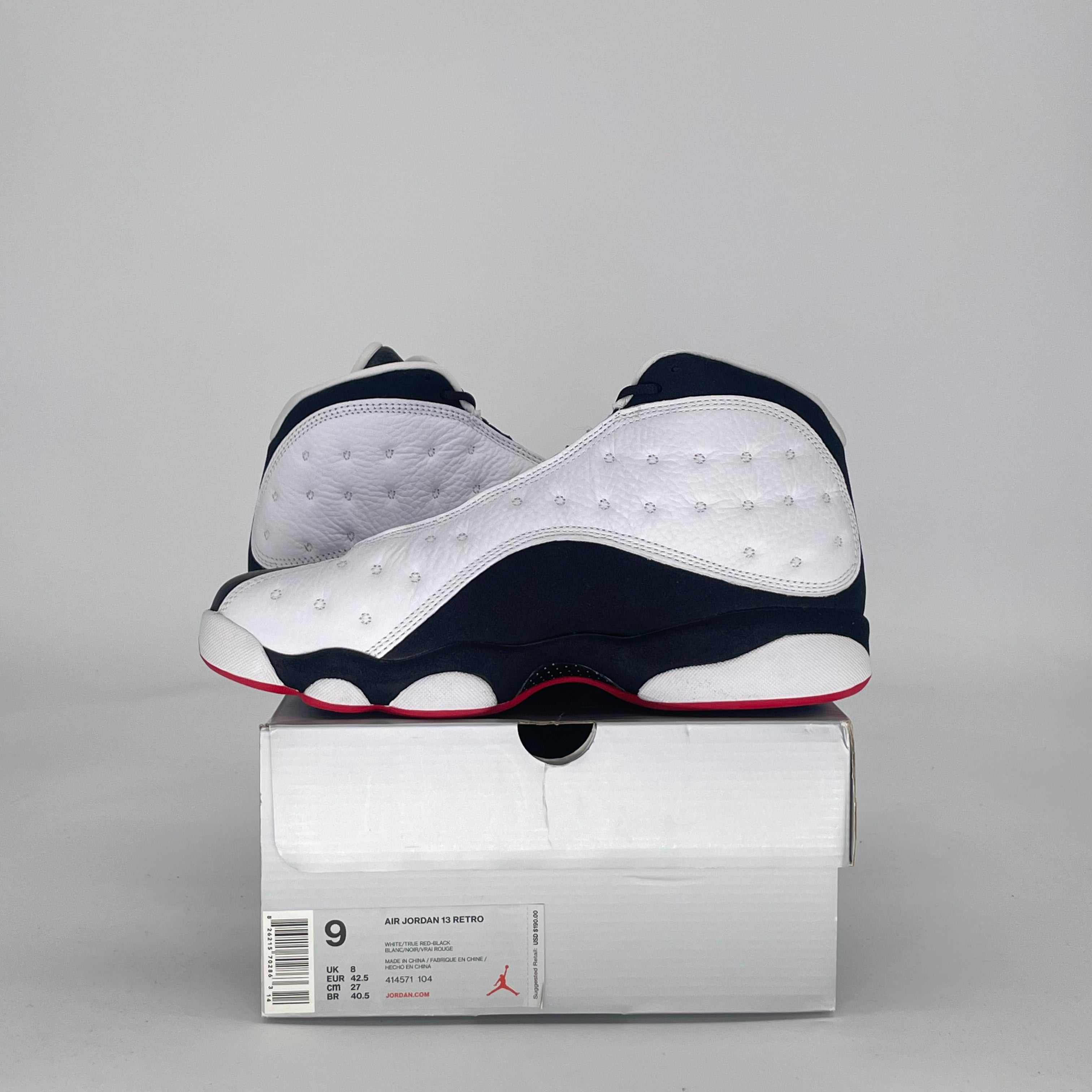 AIR JORDAN 13 HE GOT GAME 414571-104 SIZE 9/10.5W