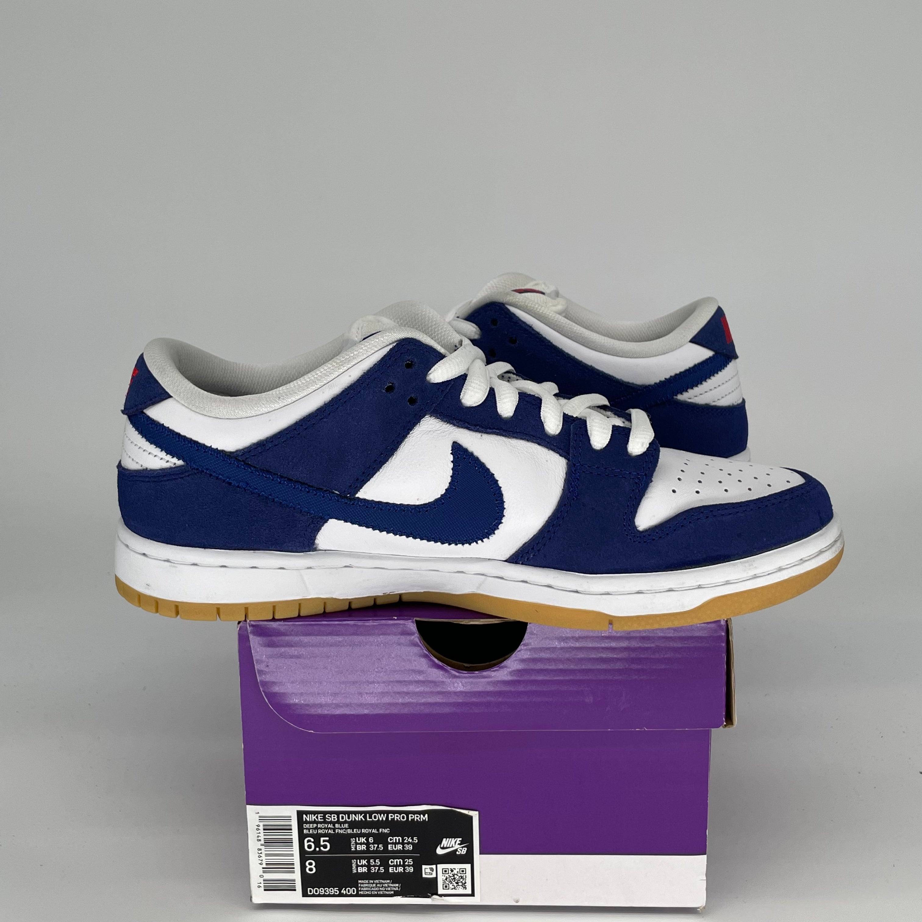 NIKE SB DUNK LOW LA DODGERS DO9395-400 SIZE 6.5/8W