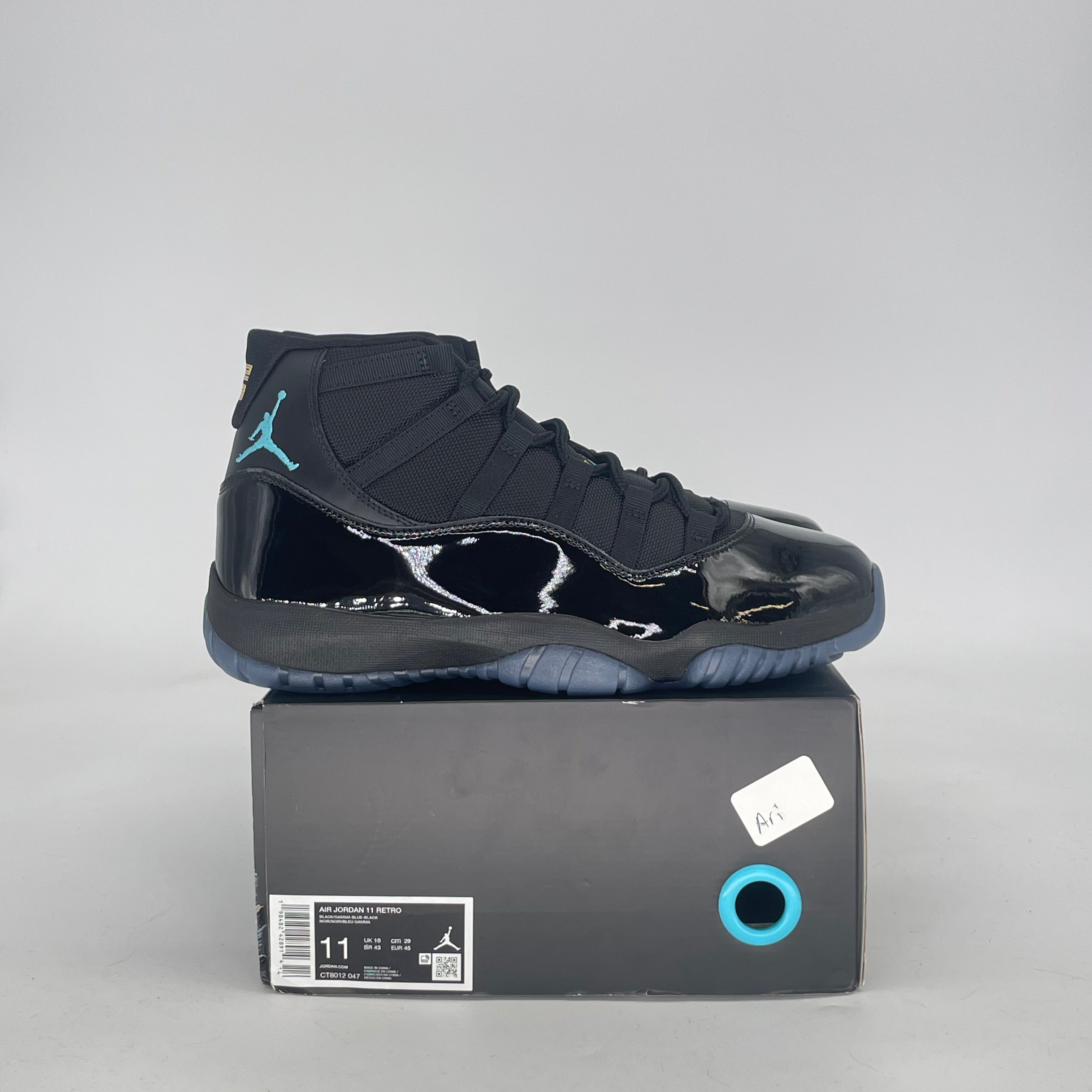 AIR JORDAN 11 GAMMA BLUE CT8012-047 SIZE 11/12.5W