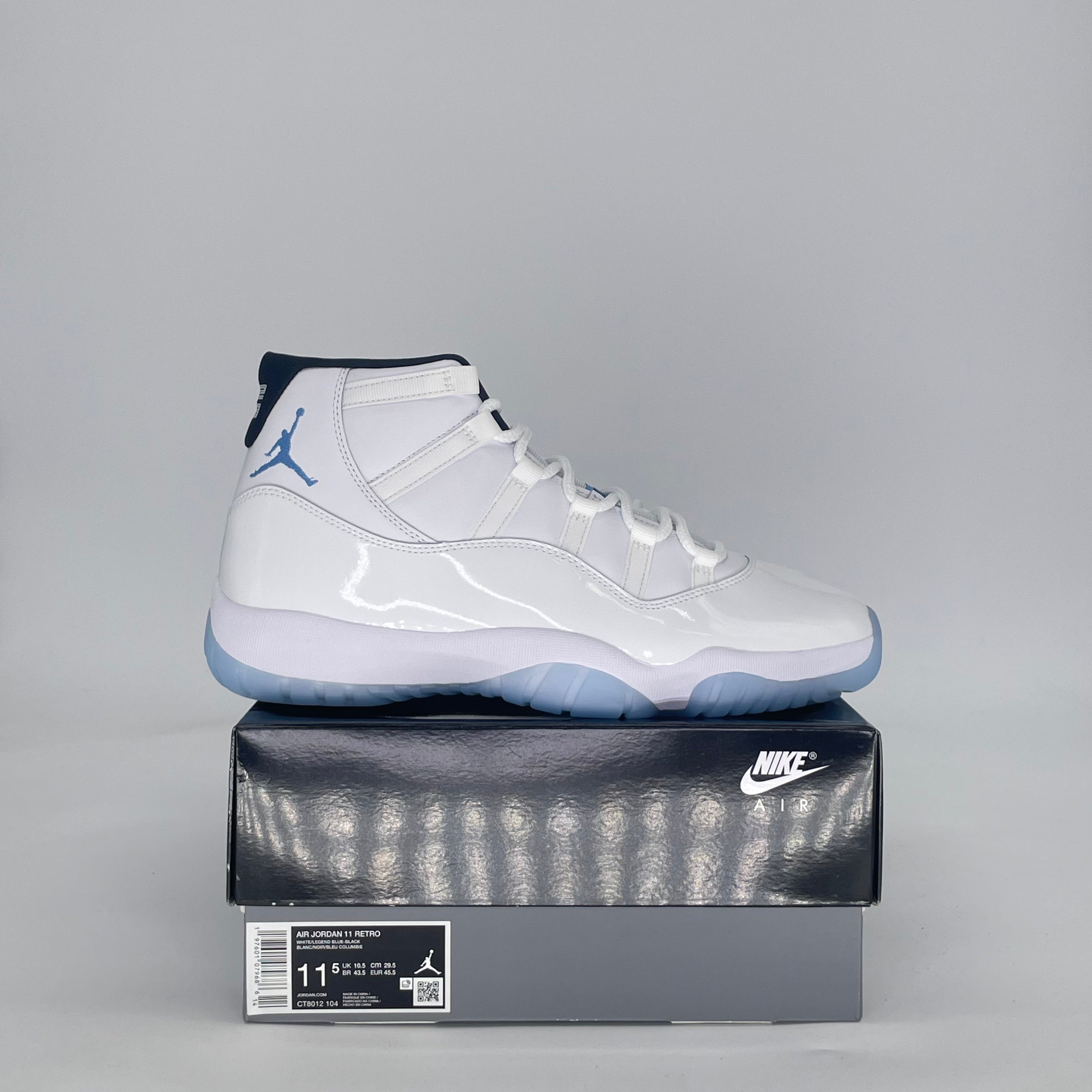 AIR JORDAN 11 LEGEND BLUE CT8012-104 SIZE 11.5/13W