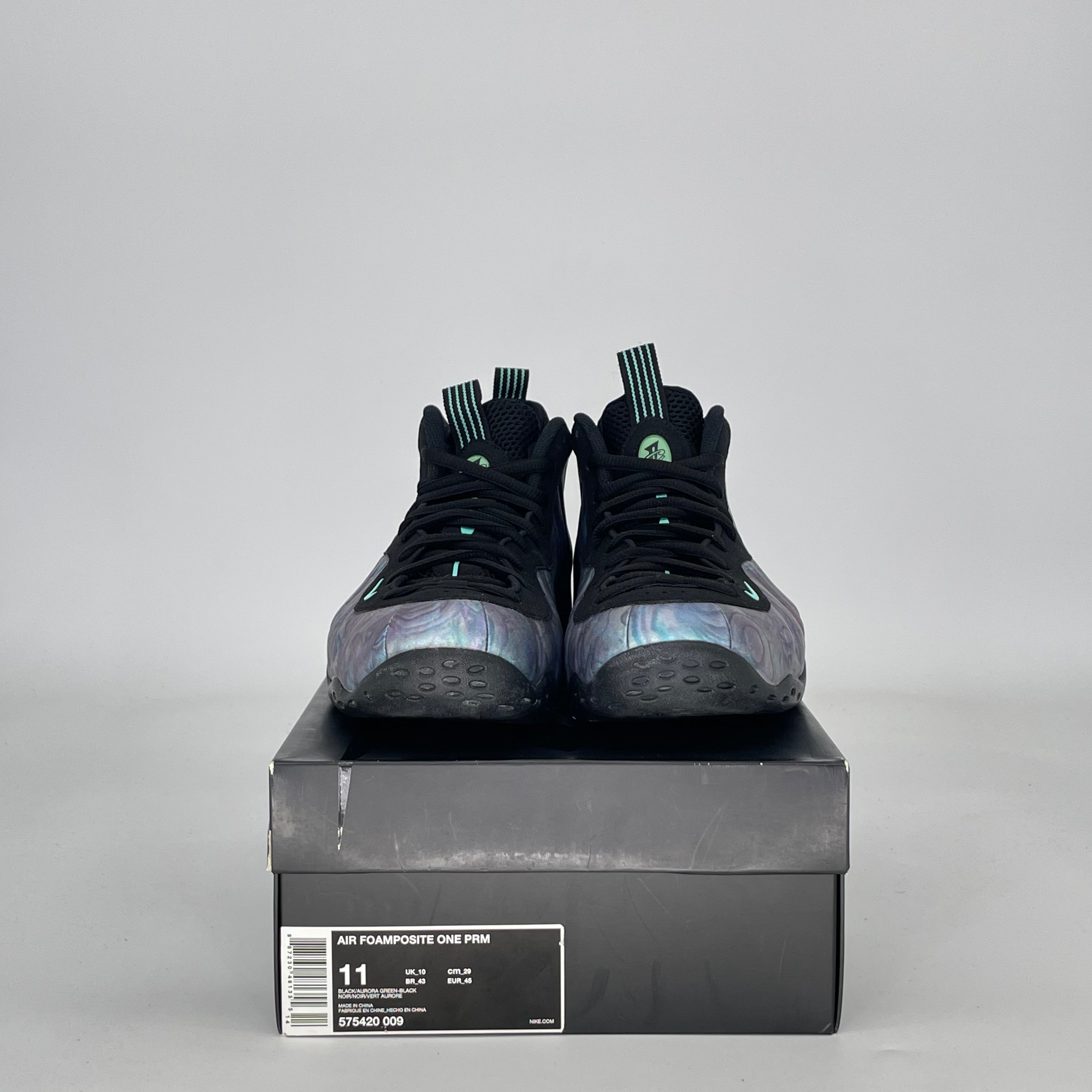 NIKE AIR FOAMPOSITE ONE ABALONE 575420-009 SIZE 11/12.5W