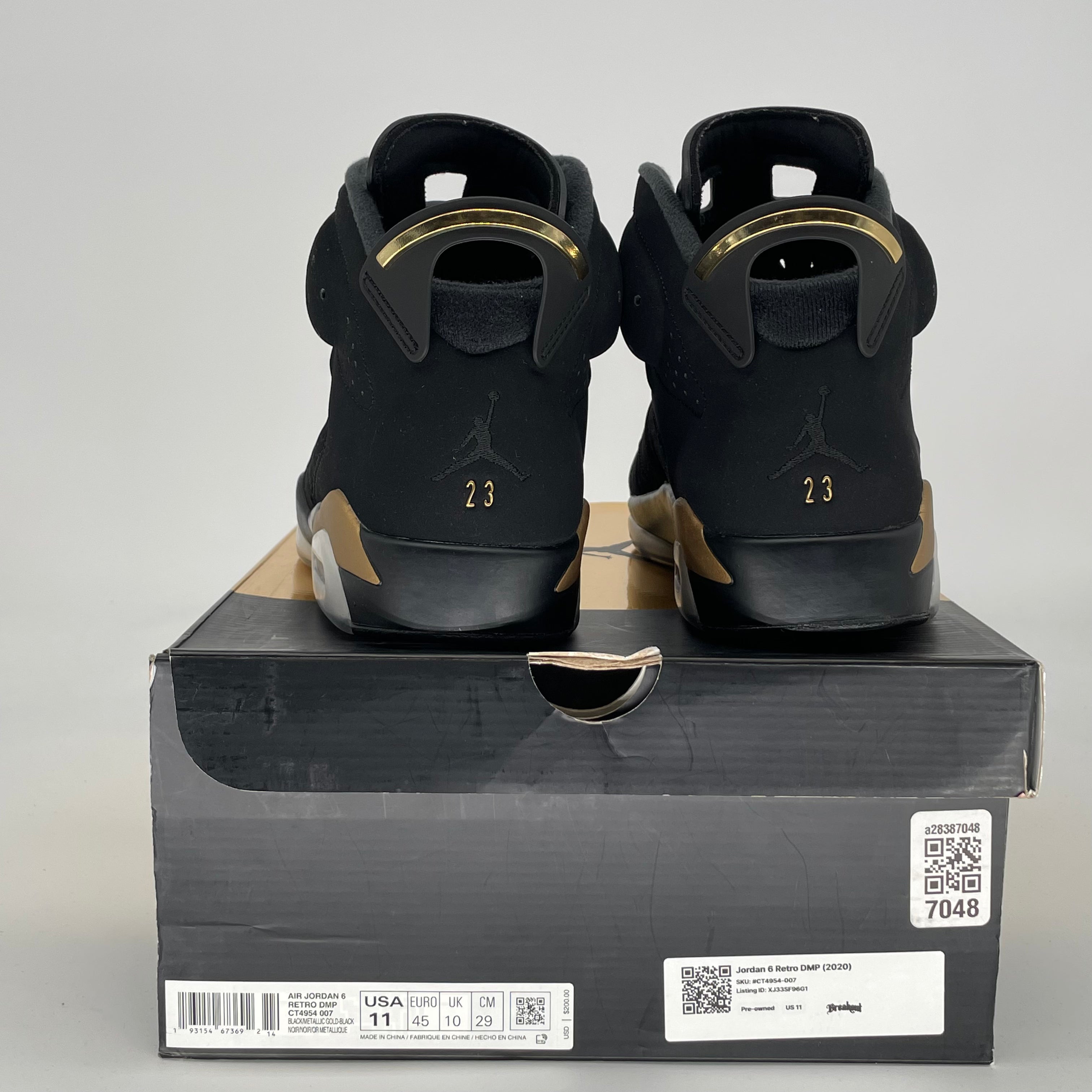 AIR JORDAN 6 DMP CT4954-007 SIZE 11/12.5W