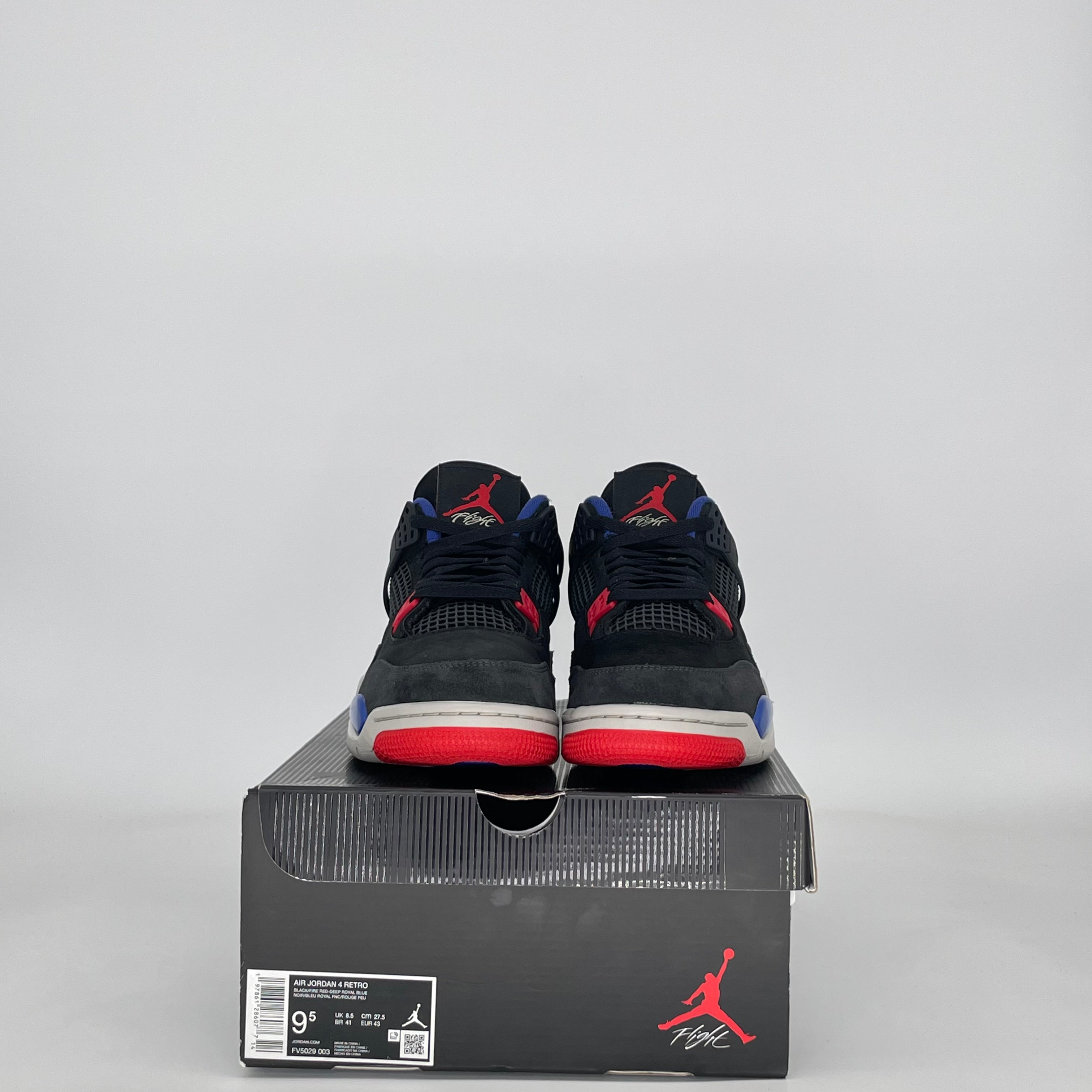 AIR JORDAN 4 RARE AIR (WHITE LETTERING) FV5029-003 SIZE 9.5/11W