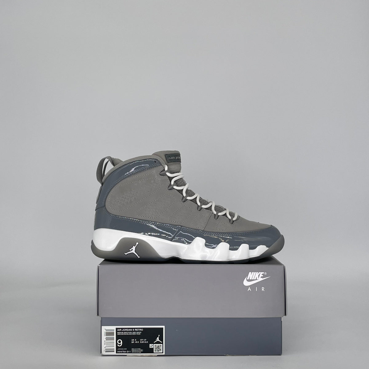 Jordan 9 Retro Cool Grey (2025)