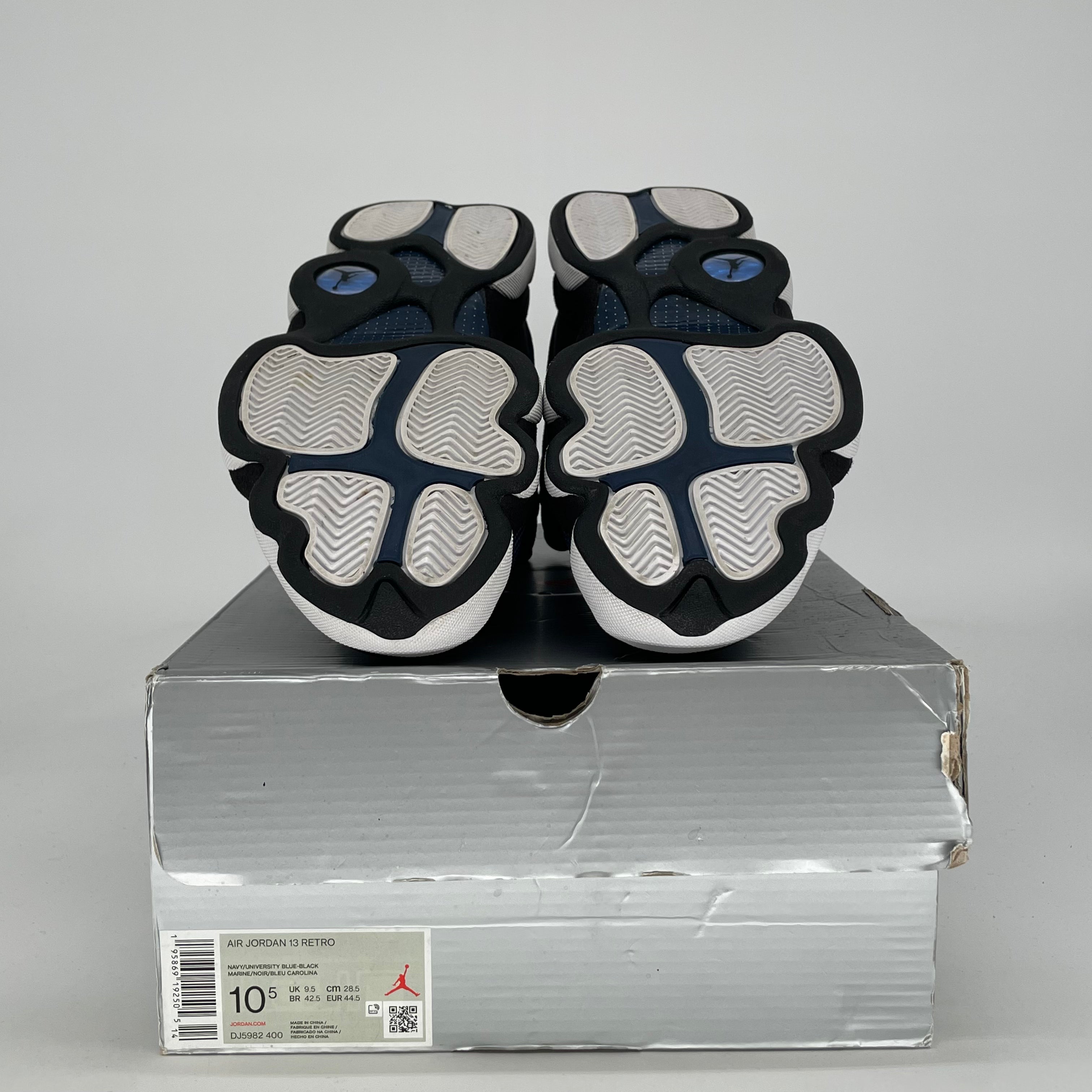 AIR JORDAN 13 BRAVE BLUE DJ5982-400 SIZE 10.5/12W