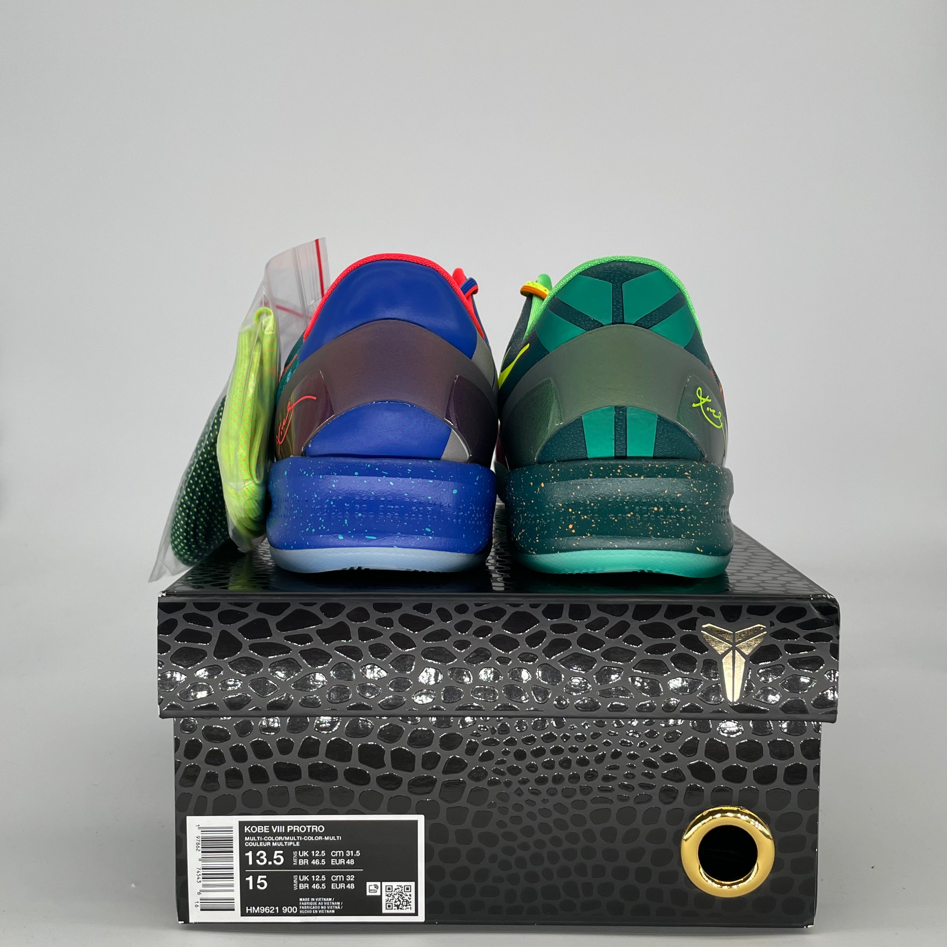 NIKE KOBE 8 PROTRO WHAT THE HM9621-900 SIZE 13.5/15W