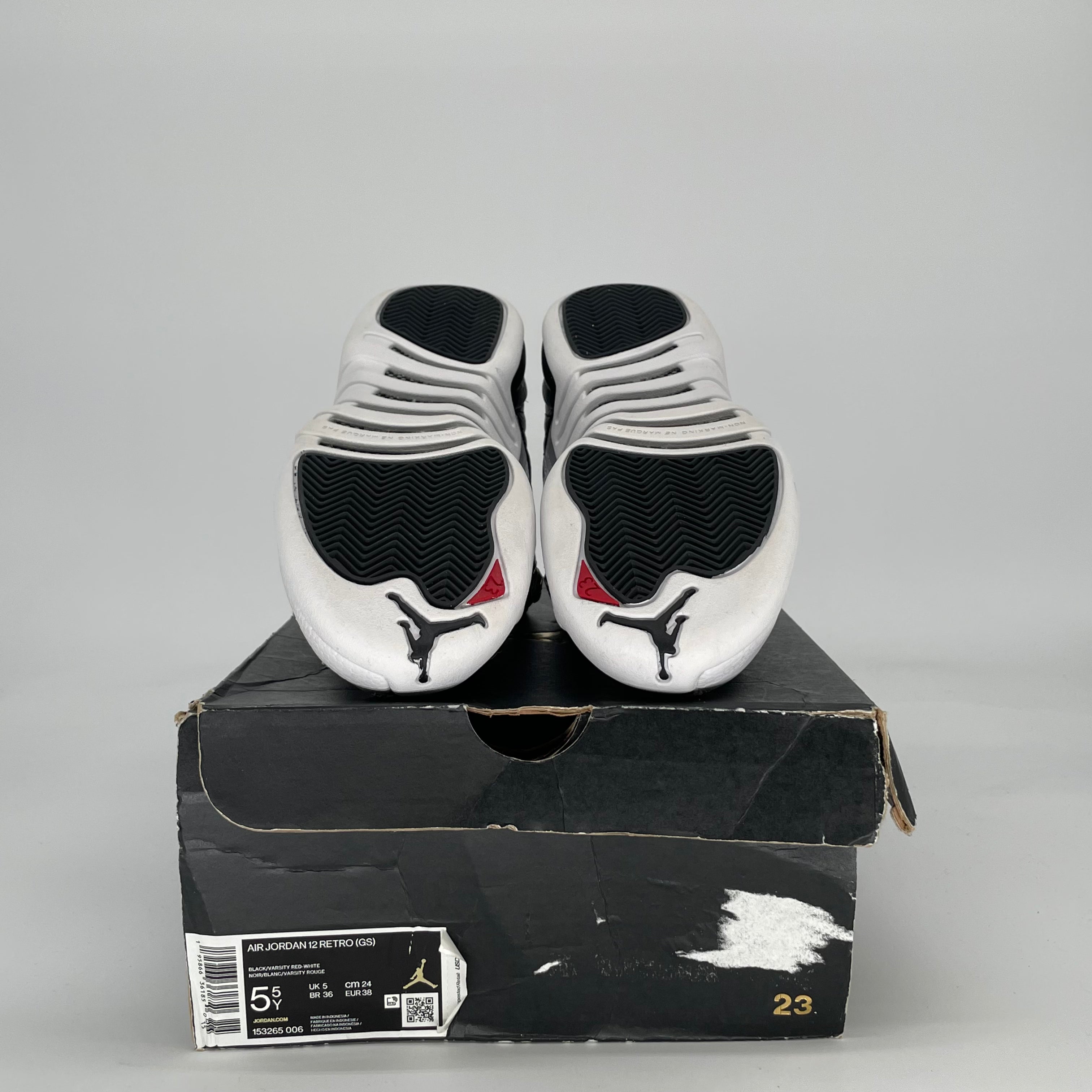 AIR JORDAN 12 PLAYOFFS 153265-006 SIZE 5.5/7W
