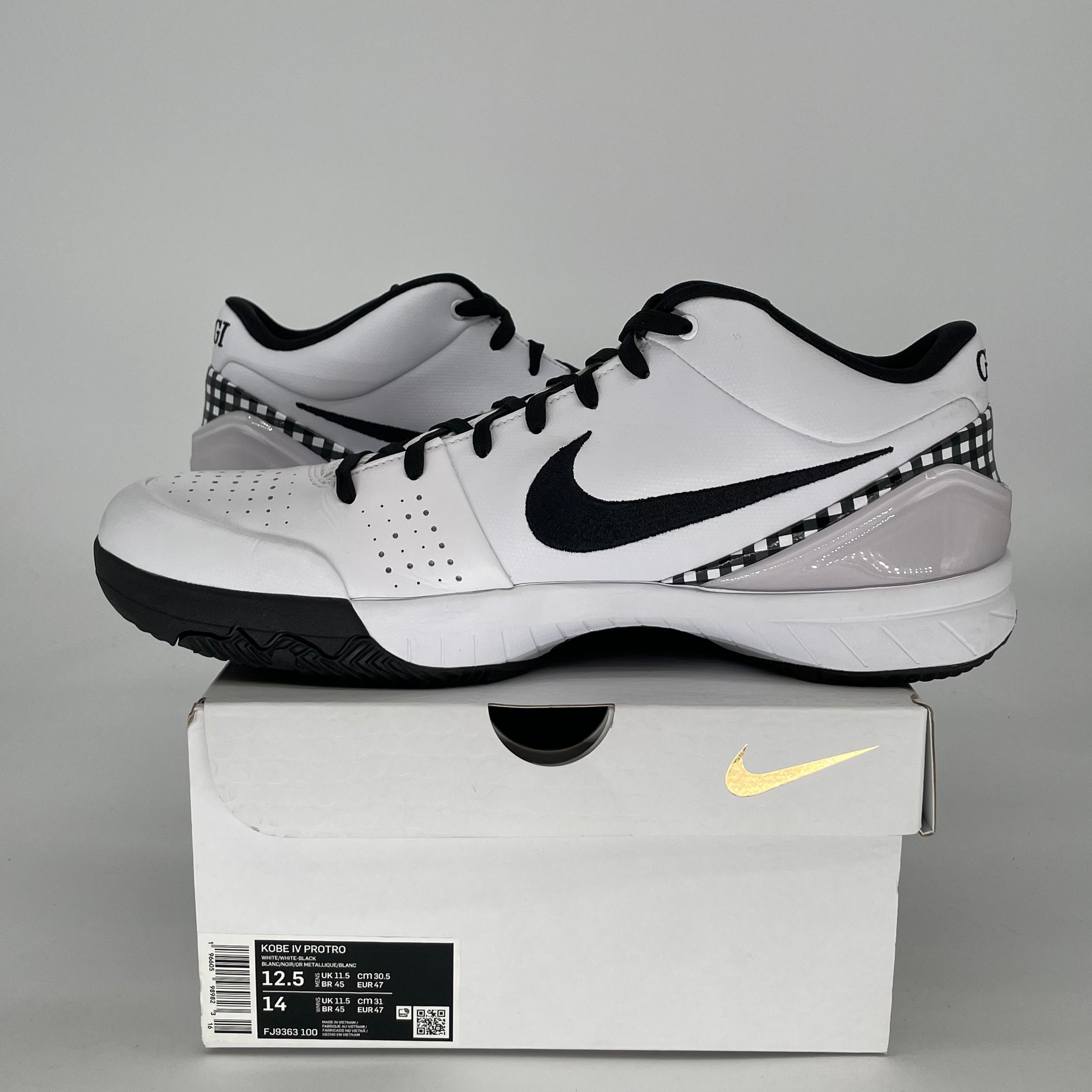 NIKE KOBE 4 PROTRO MAMBACITA GIGI FJ9363-100 SIZE 12.5/14W