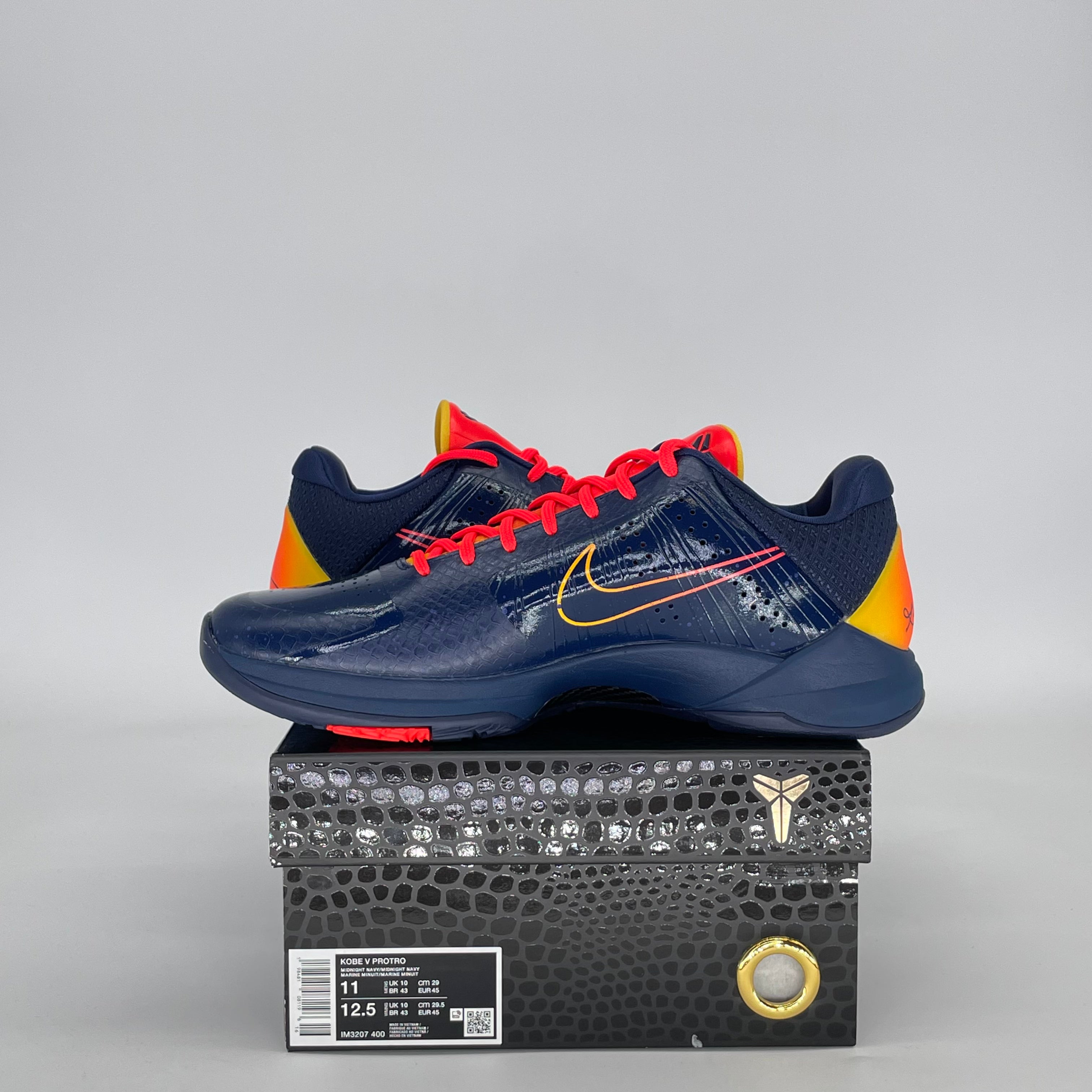 NIKE KOBE 5 PROTRO CAITLIN CLARK INDIANA FEVER IM3207-400 SIZE 11/12.5W