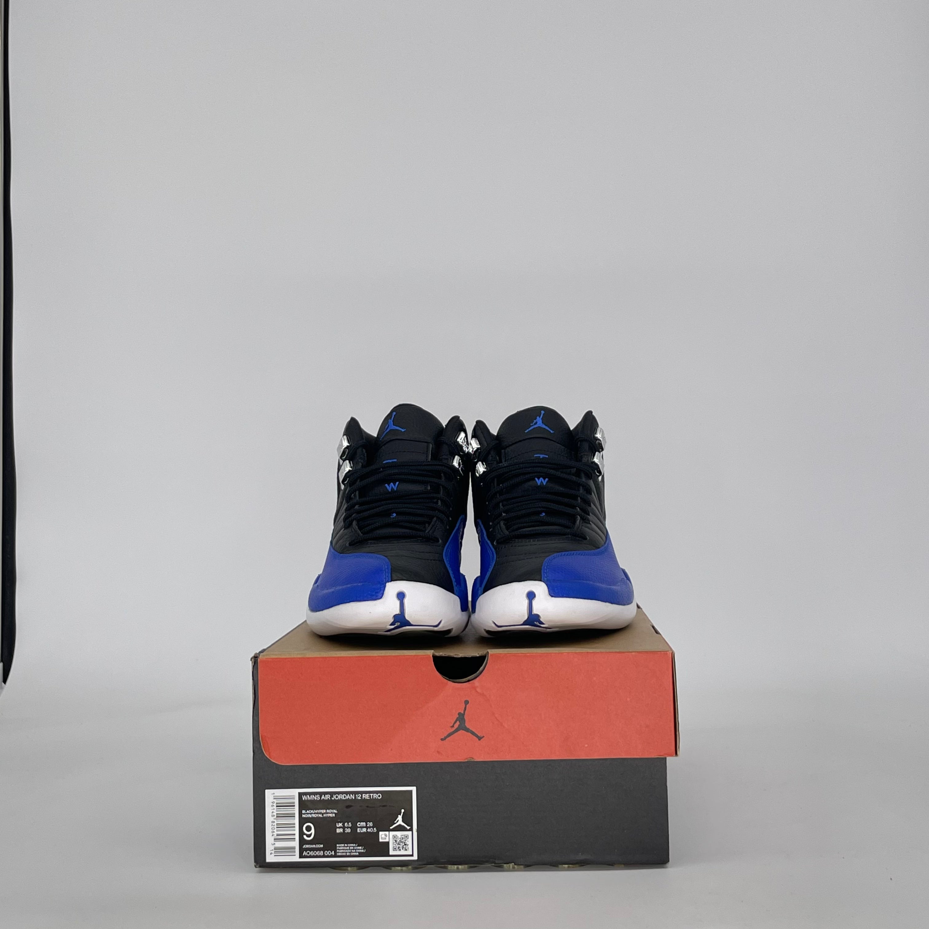 AIR JORDAN 12 HYPER ROYAL AO6068-004 SIZE 7.5/9W MENS