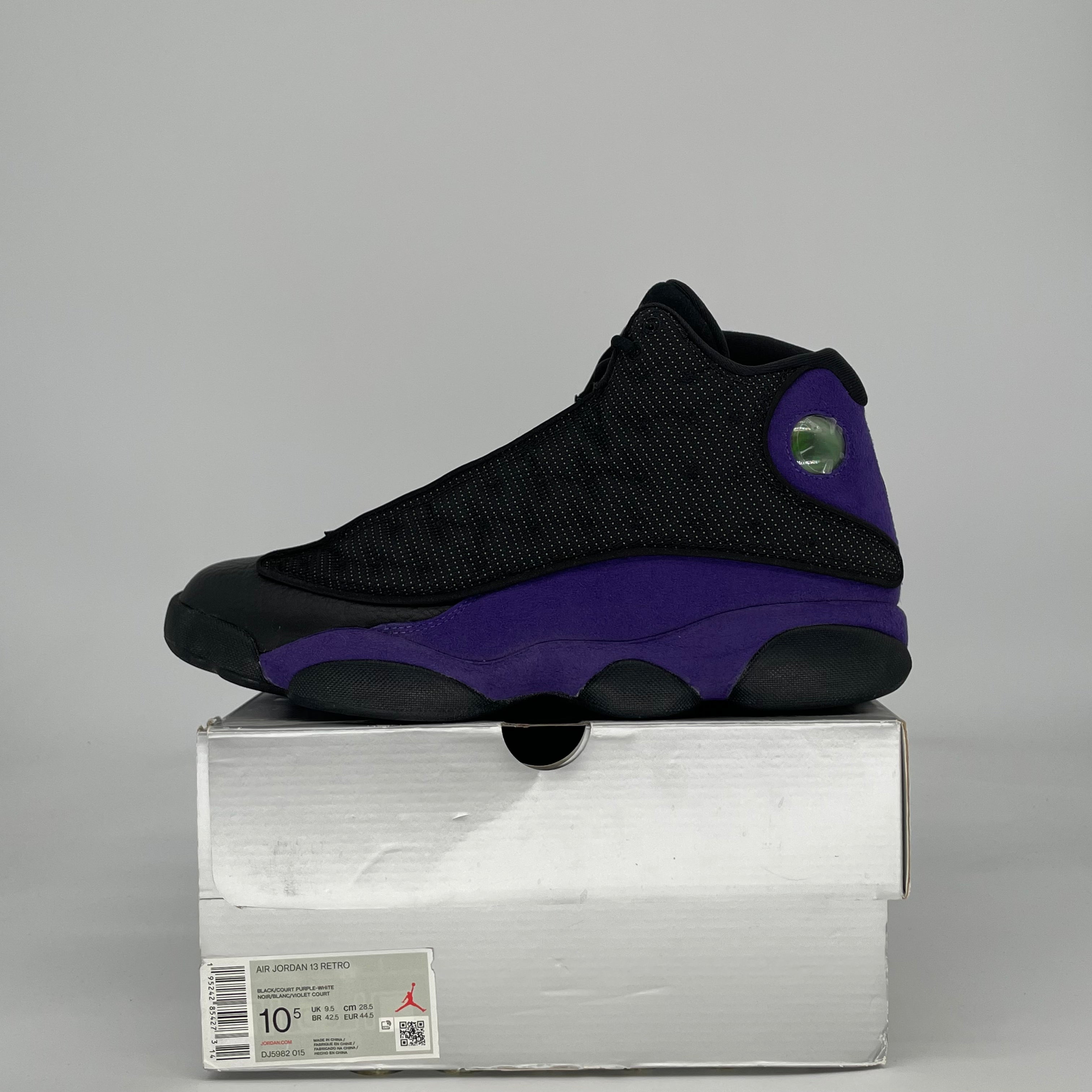 AIR JORDAN 13 COURT PURPLE DJ5982-015 SIZE 10.5/12W