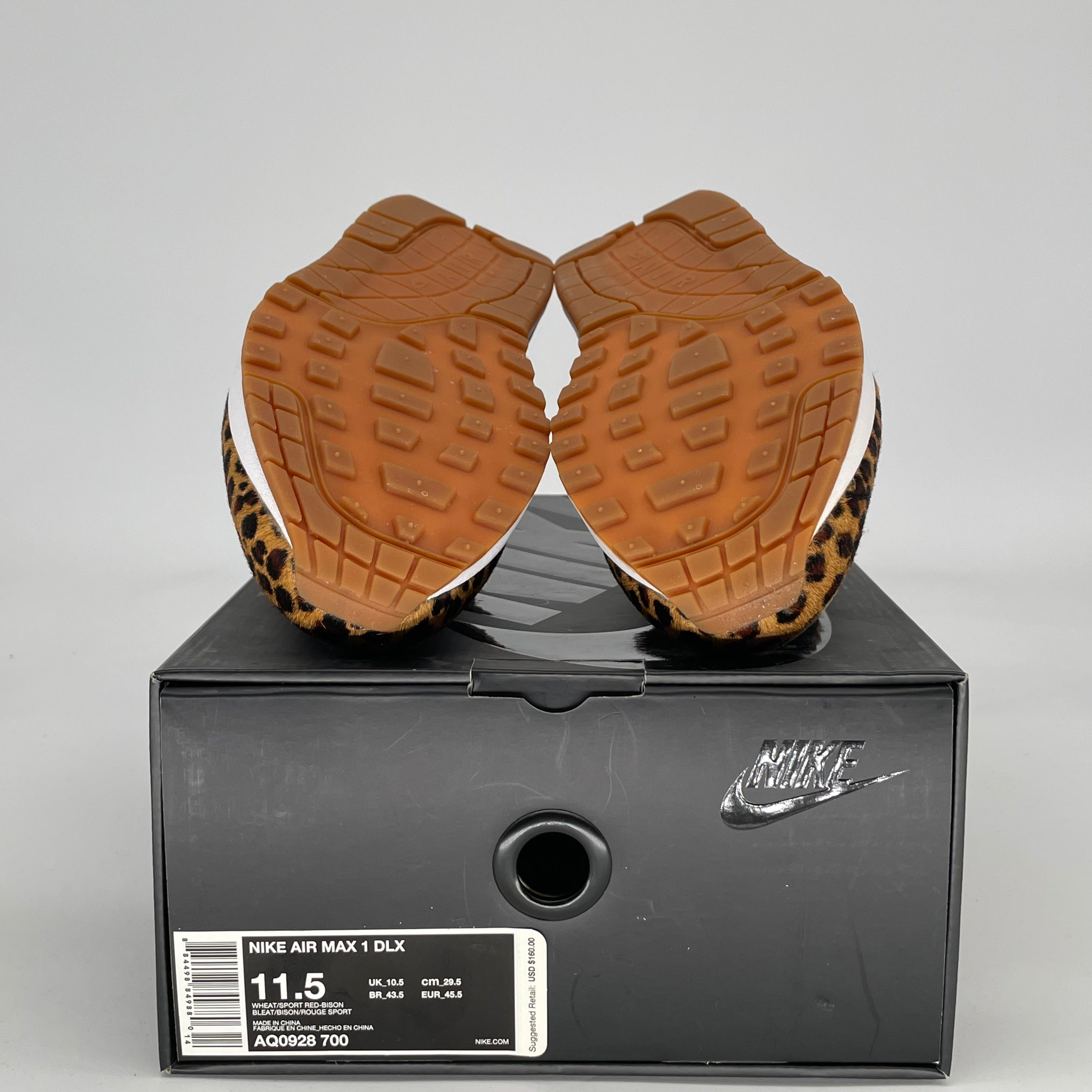 NIKE AIR MAX 1 ATMOS ANIMAL PACK 2.0 AQ0928-700 SIZE 11.5/13W