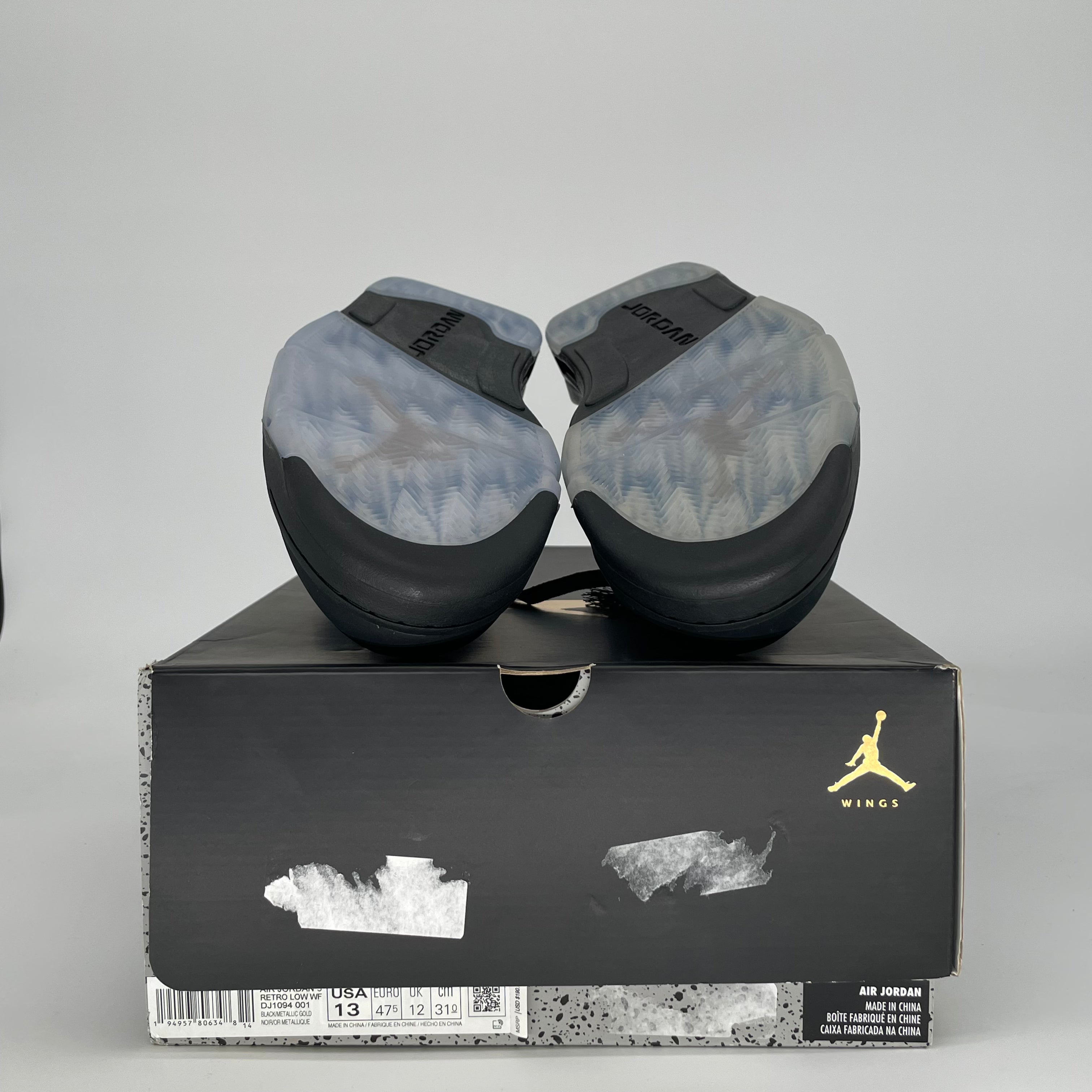 AIR JORDAN 5 LOW WINGS DJ1094-001 SIZE 13/14.5W