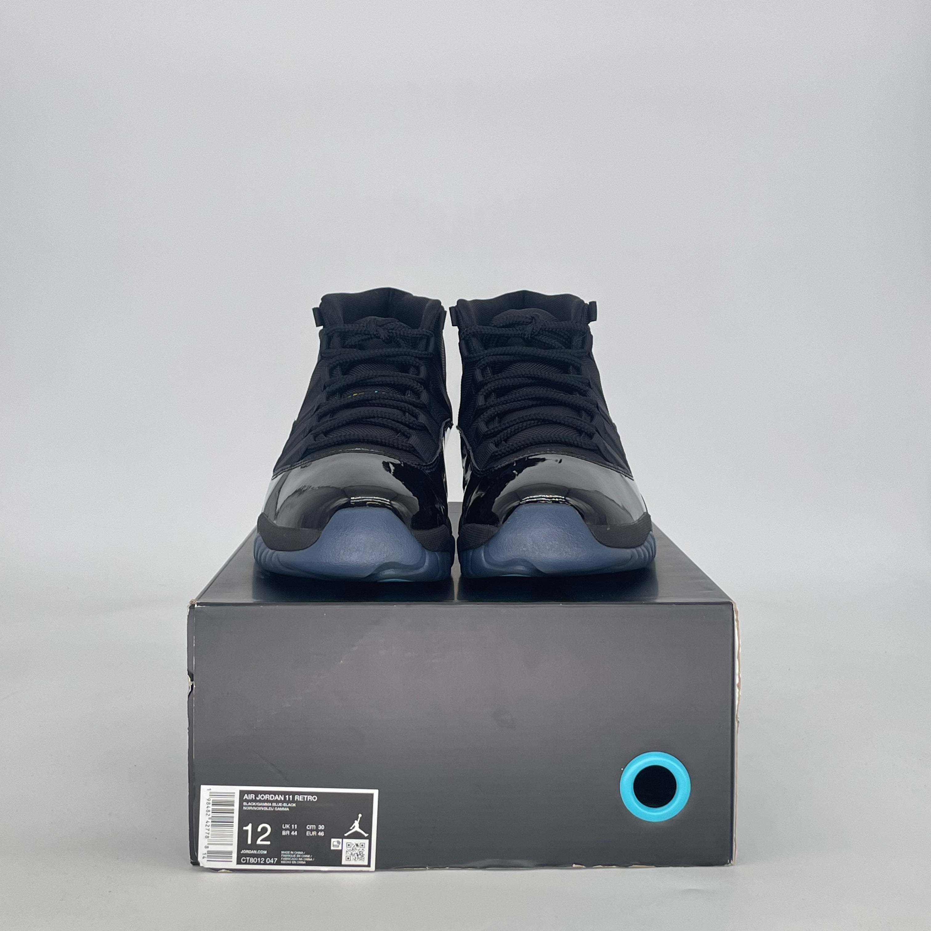 AIR JORDAN 11 GAMMA BLUE CT8012-047 SIZE 12/13.5W