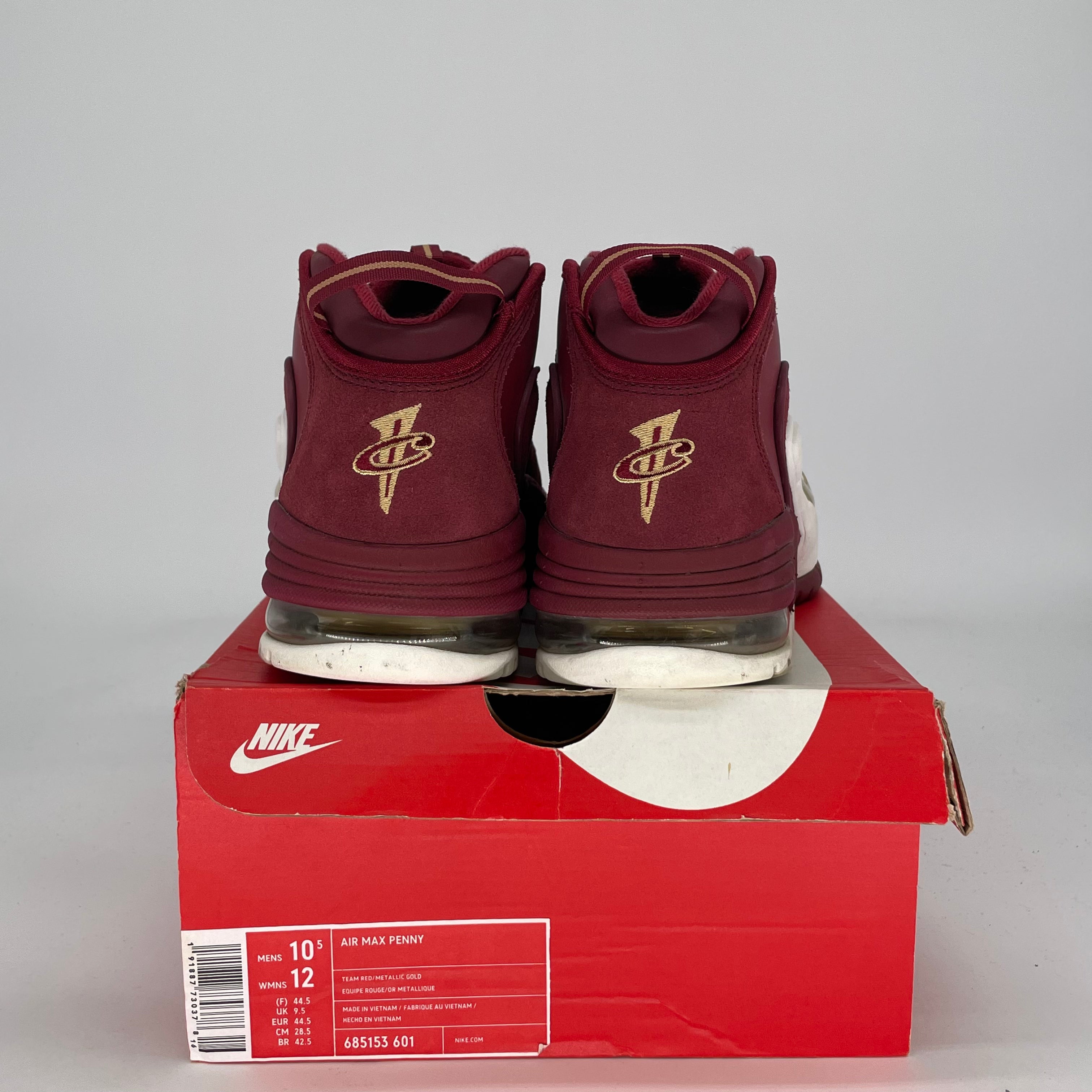 NIKE AIR MAX PENNY HOUSE PARTY 685153-601 SIZE 10.5/12W
