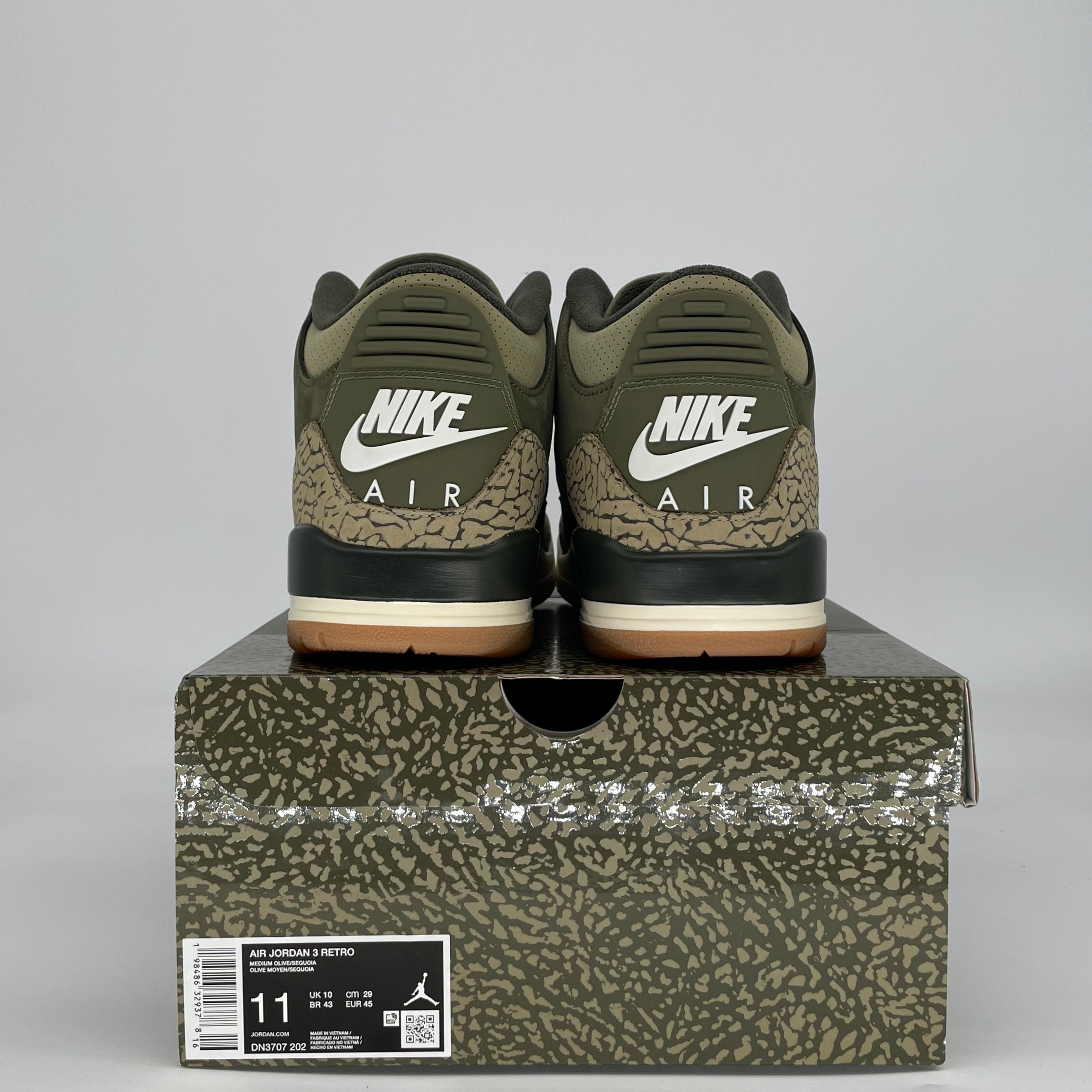 AIR JORDAN 3 FAMILY AFFAIR DN3707-202 SIZE 11/12.5W