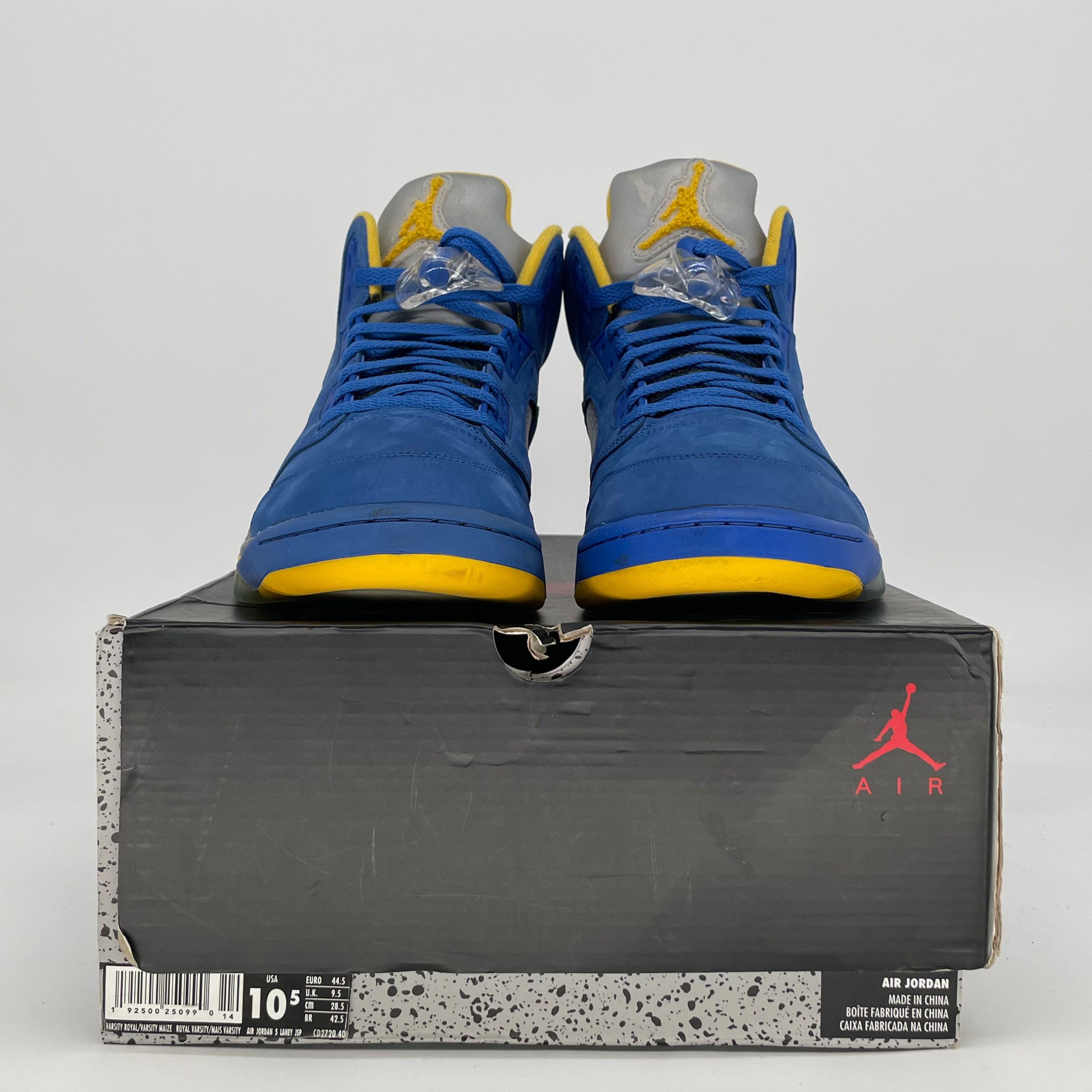 AIR JORDAN 5 LANEY VARSITY ROYAL CD2720-400 SIZE 10.5/12W