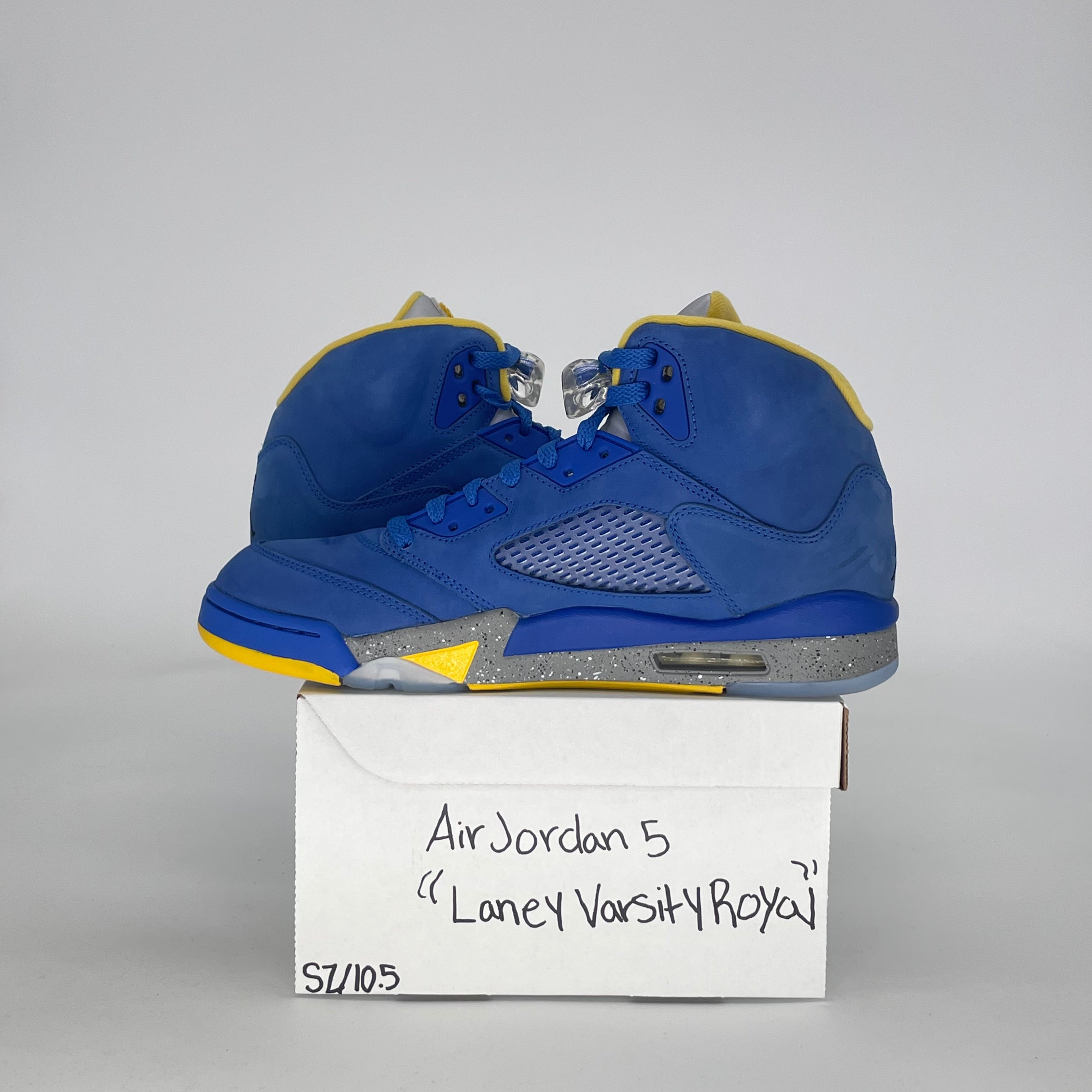 AIR JORDAN 5 LANEY VARSITY ROYAL CD2720-400 SIZE 10.5/12W