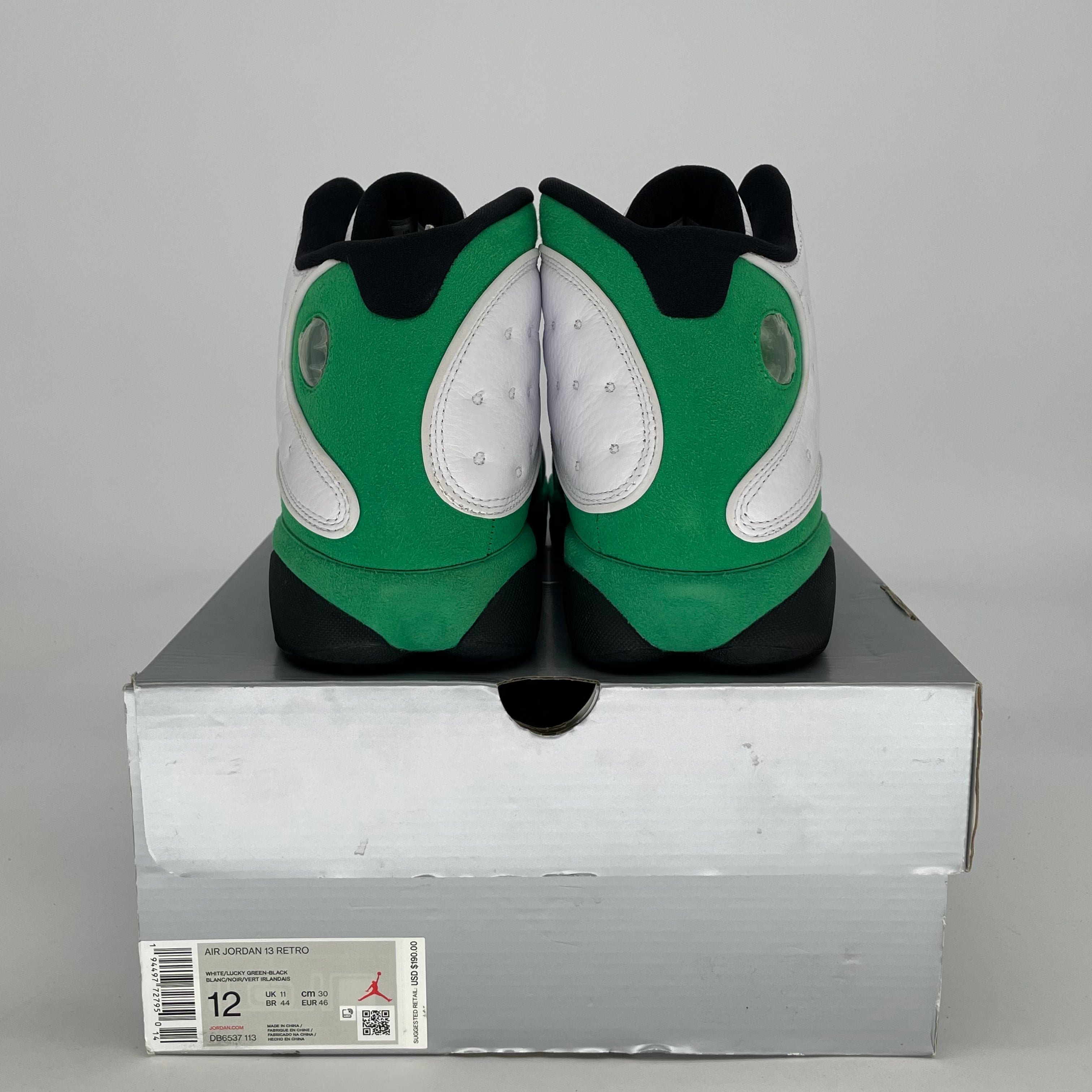 AIR JORDAN 13 LUCKY GREEN DB6537-113 SIZE 12/13.5W