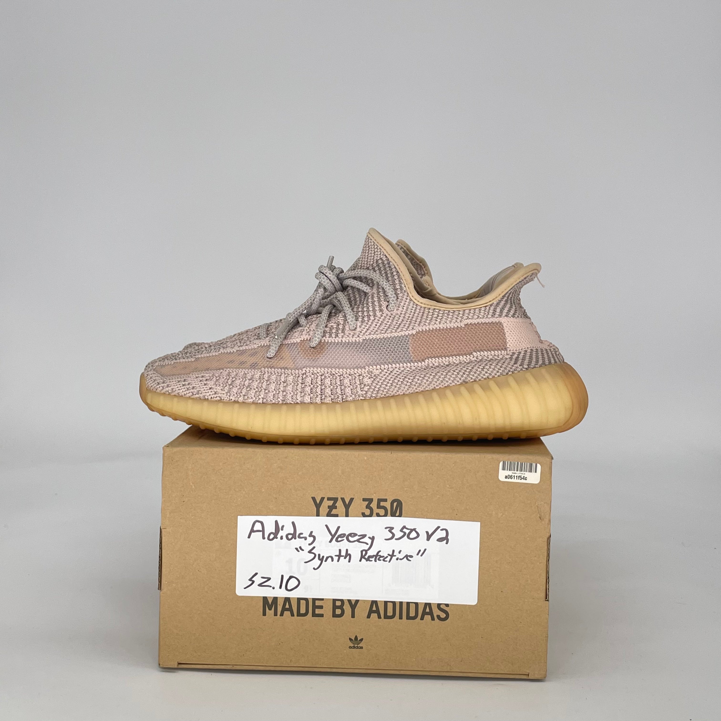 ADIDAS YEEZY BOOST 350 V2 SYNTH REFLECTIVE FV5666 SIZE 10/11.5W