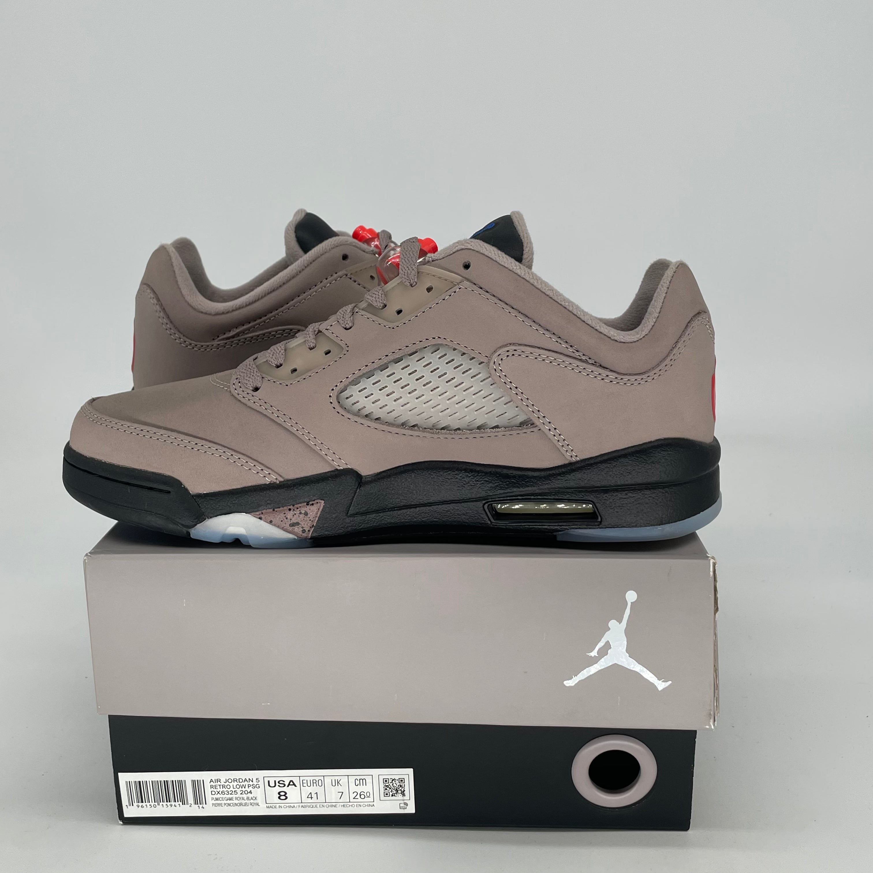 AIR JORDAN 5 LOW PSG DX6325-204 SIZE 8/9.5W