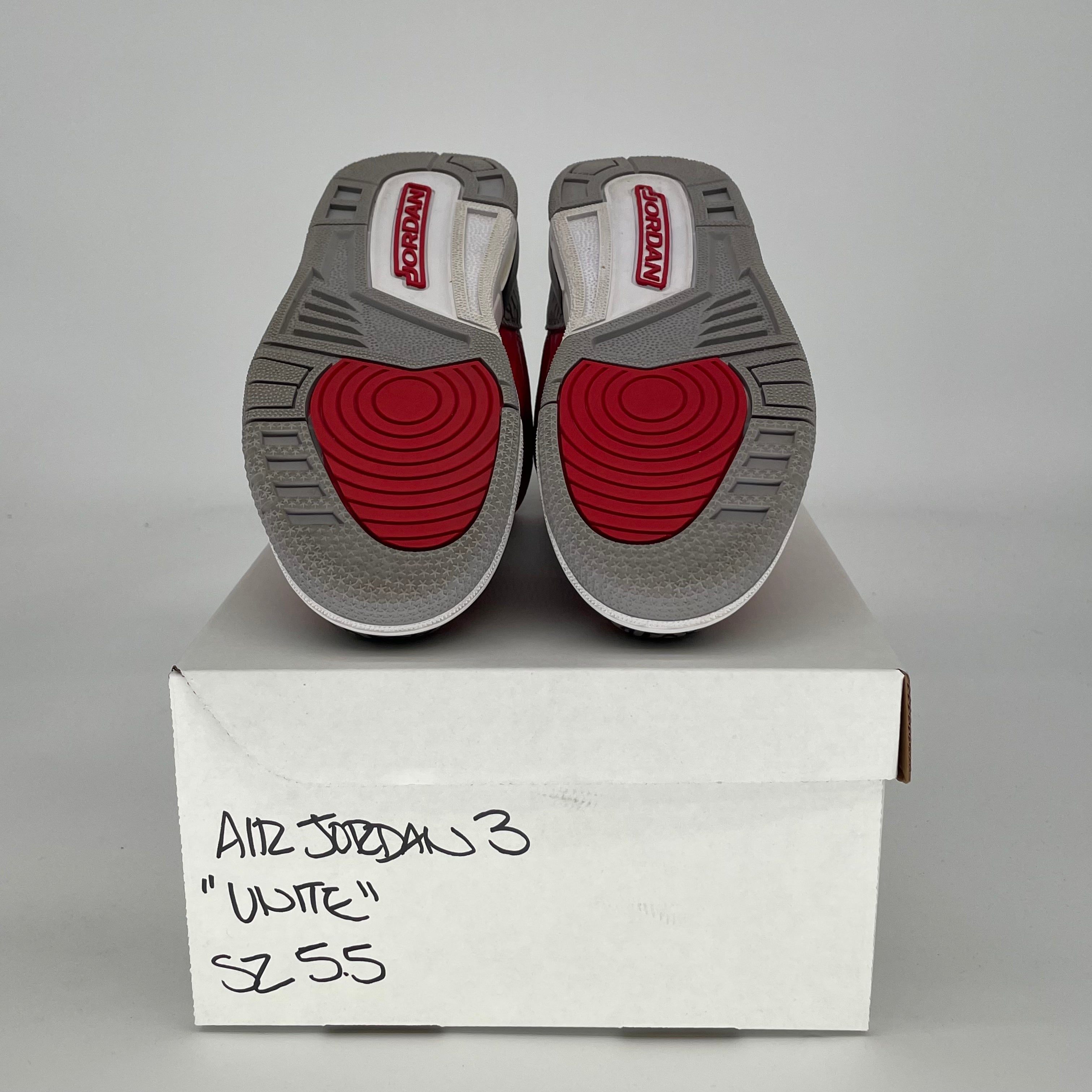AIR JORDAN 3 UNITE SIZE 5.5/7W CK5692-600