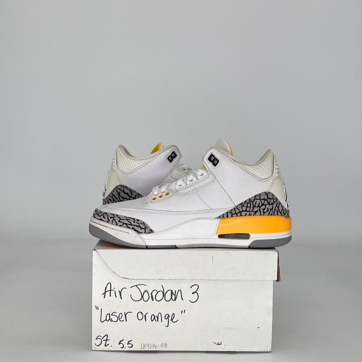 Jordan 3 Retro Laser Orange (Women's)