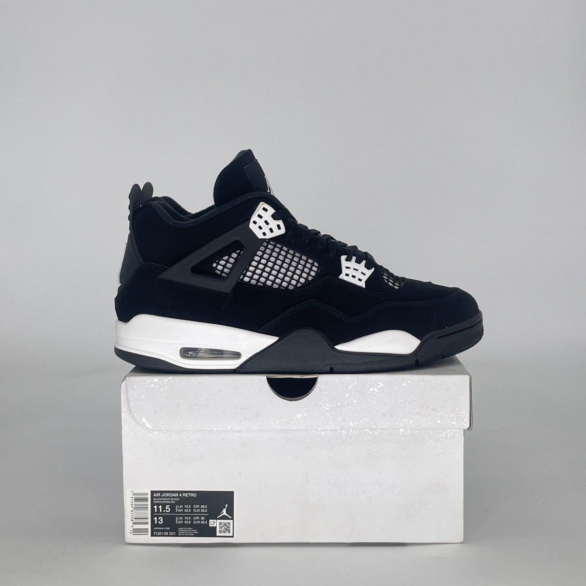 Jordan 4 Retro White Thunder