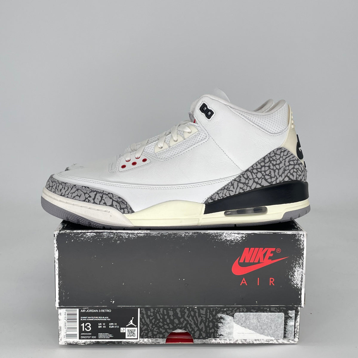 Jordan 3 Retro White Cement Reimagined